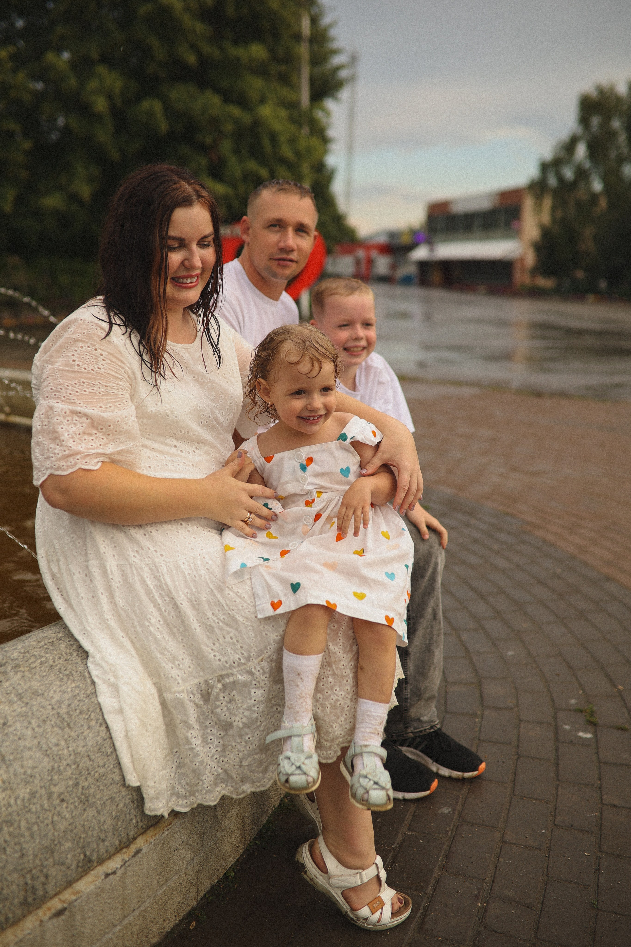 Семья Тани, Валеры, Саши и Маруси. Фотограф Самара Лена Мандарин