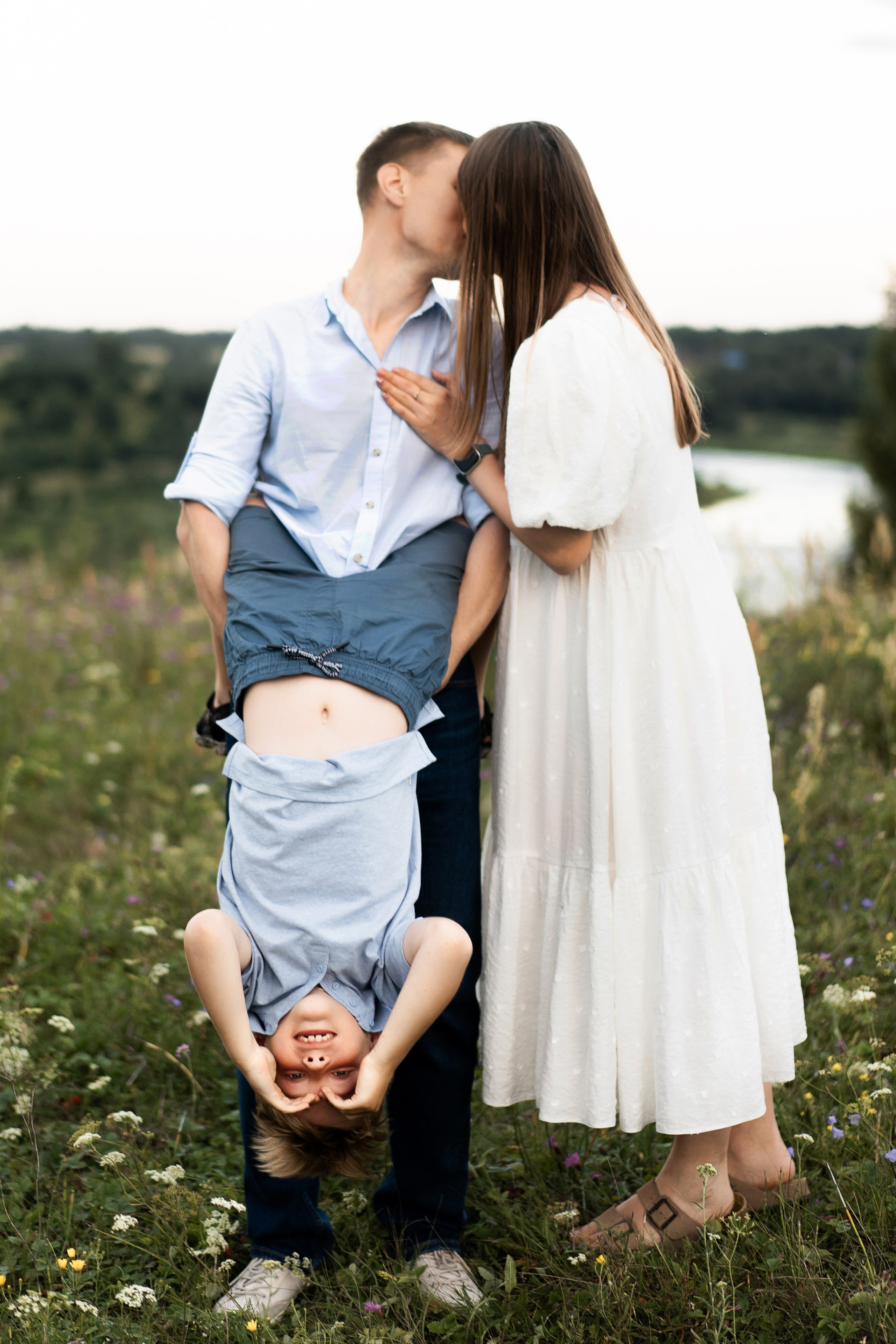 Ирина с семьей. Семейный и детский фотограф в Санкт-Петербурге Дарина Герчиу