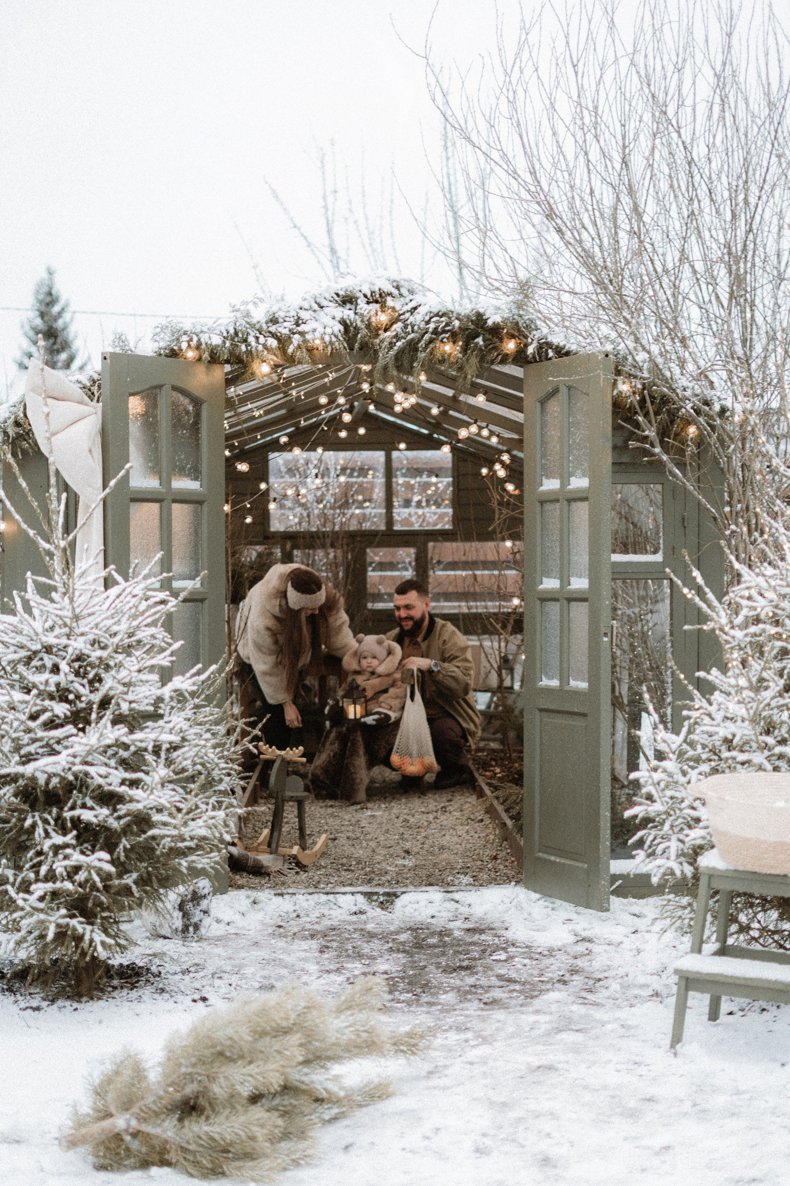 Новый год на даче. Семейный фотограф в Челябинске Юлия Короткова