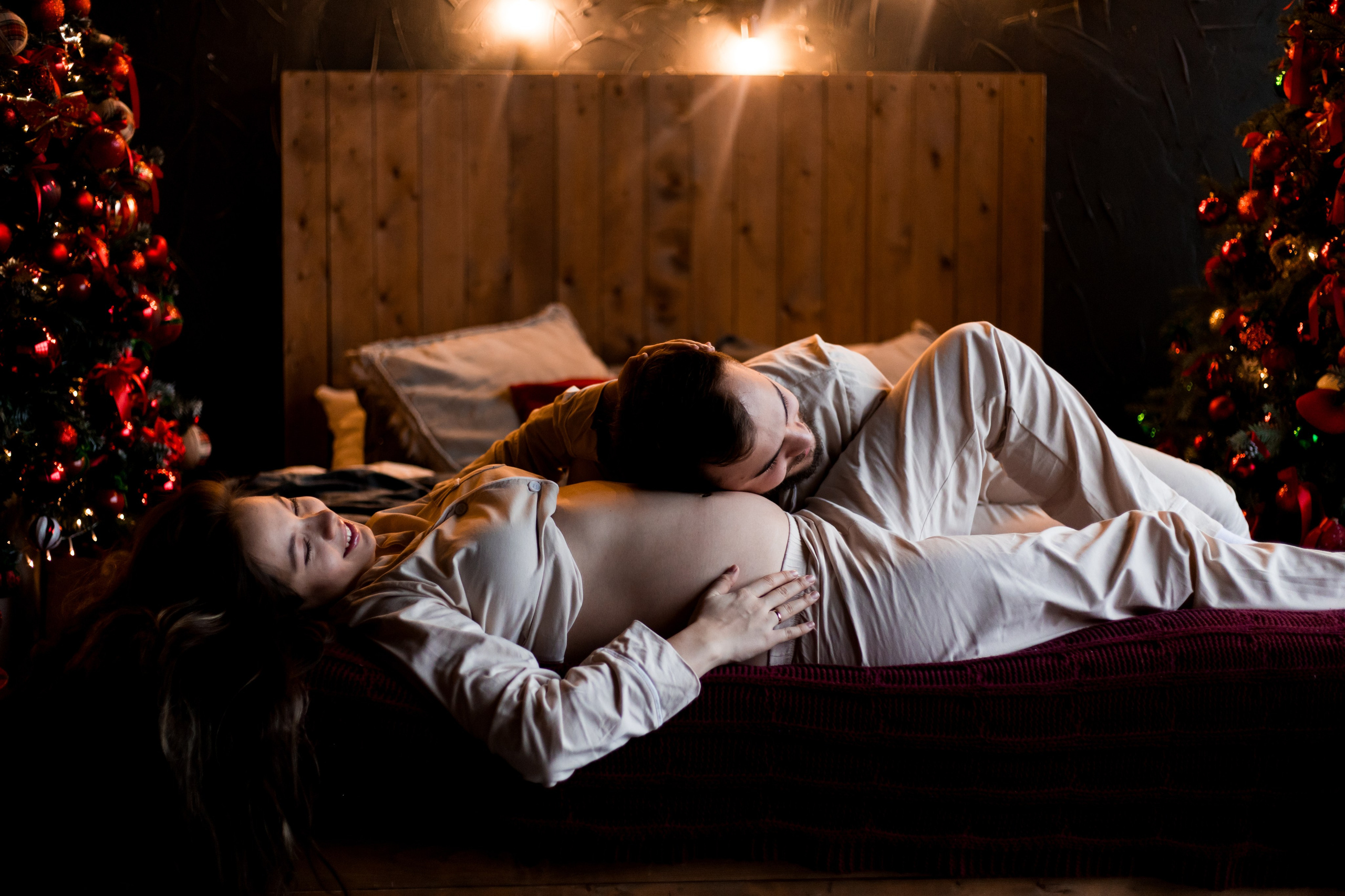 Новогодние Мира и Дима. Фотограф в Петербурге