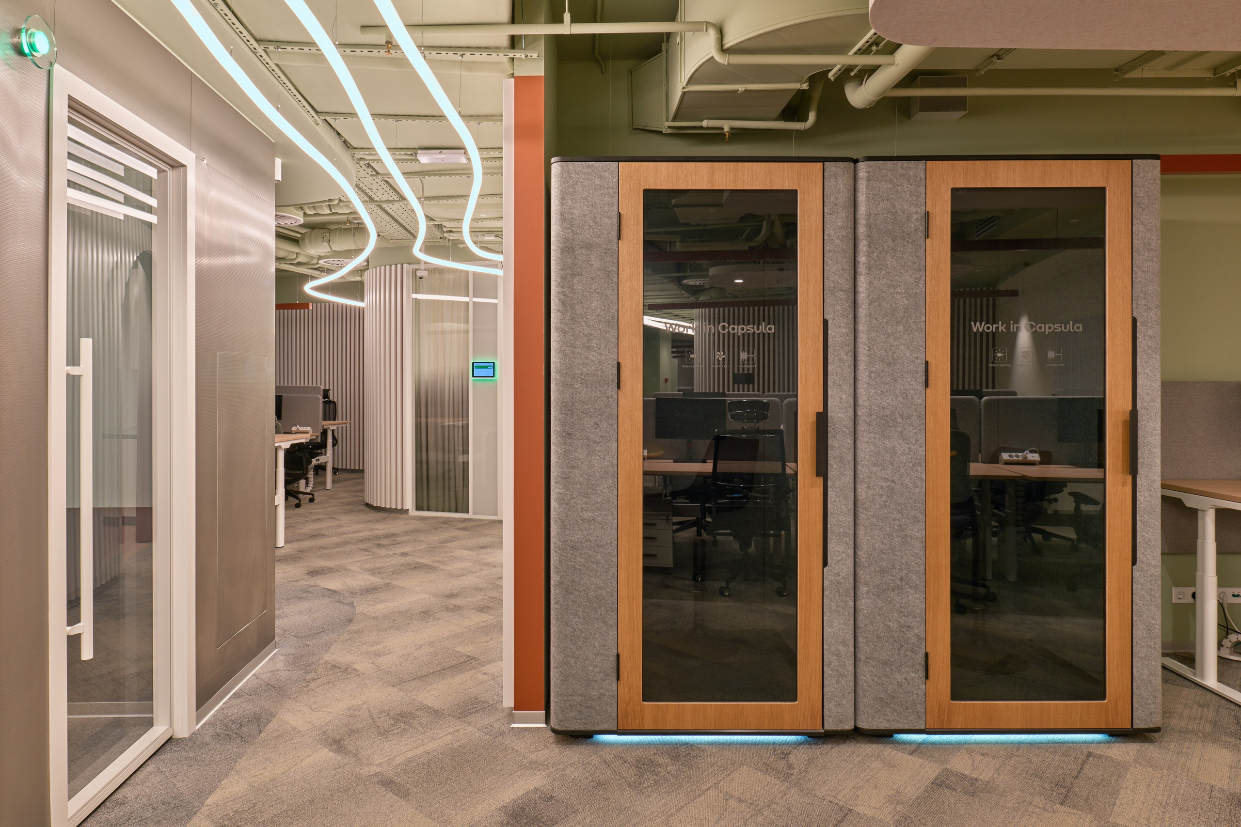 Офис IT компании Positive Technologies. Интерьерный фотограф. Фотограф архитектуры