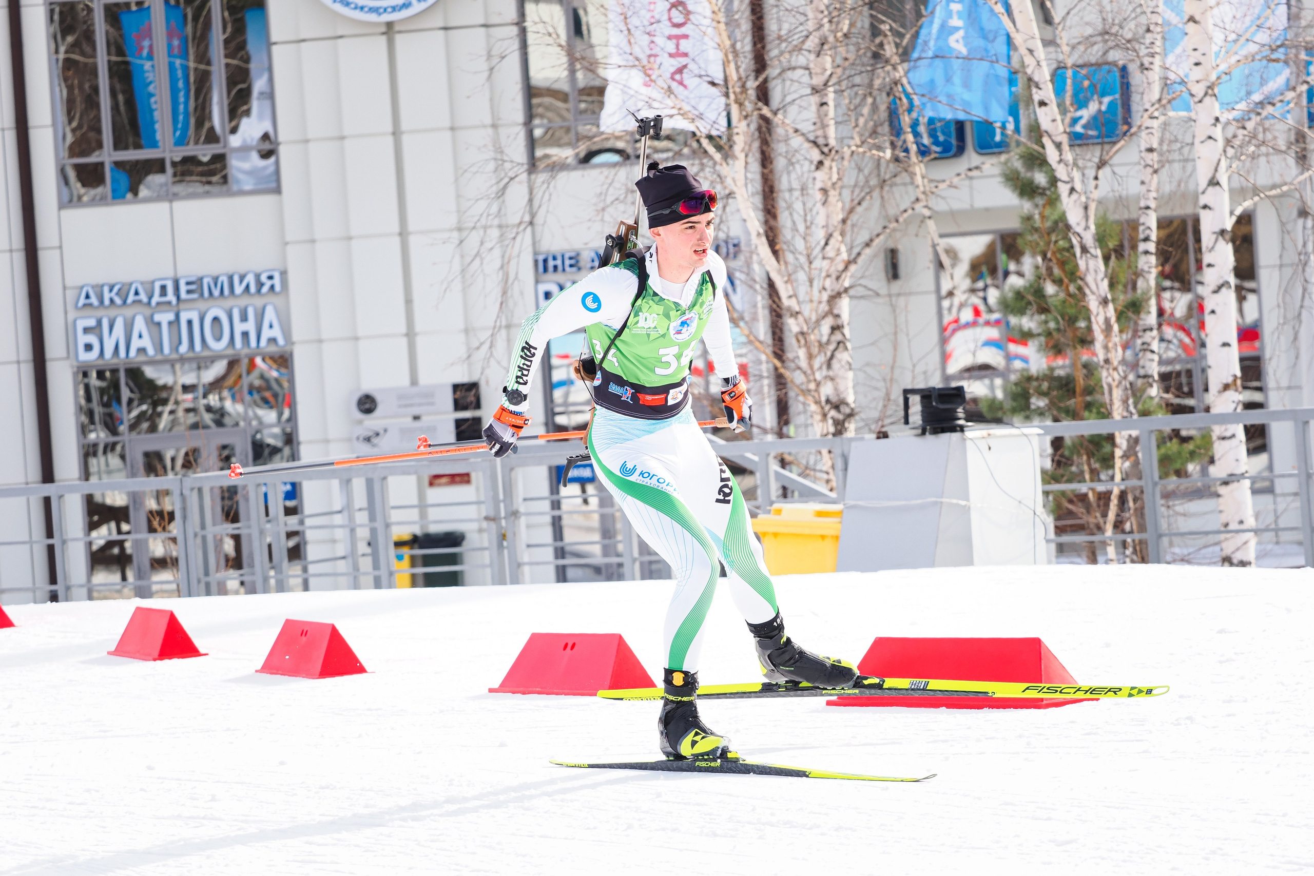 Биатлон / Первенство России. Репортажный фотограф Алексей Козьмин