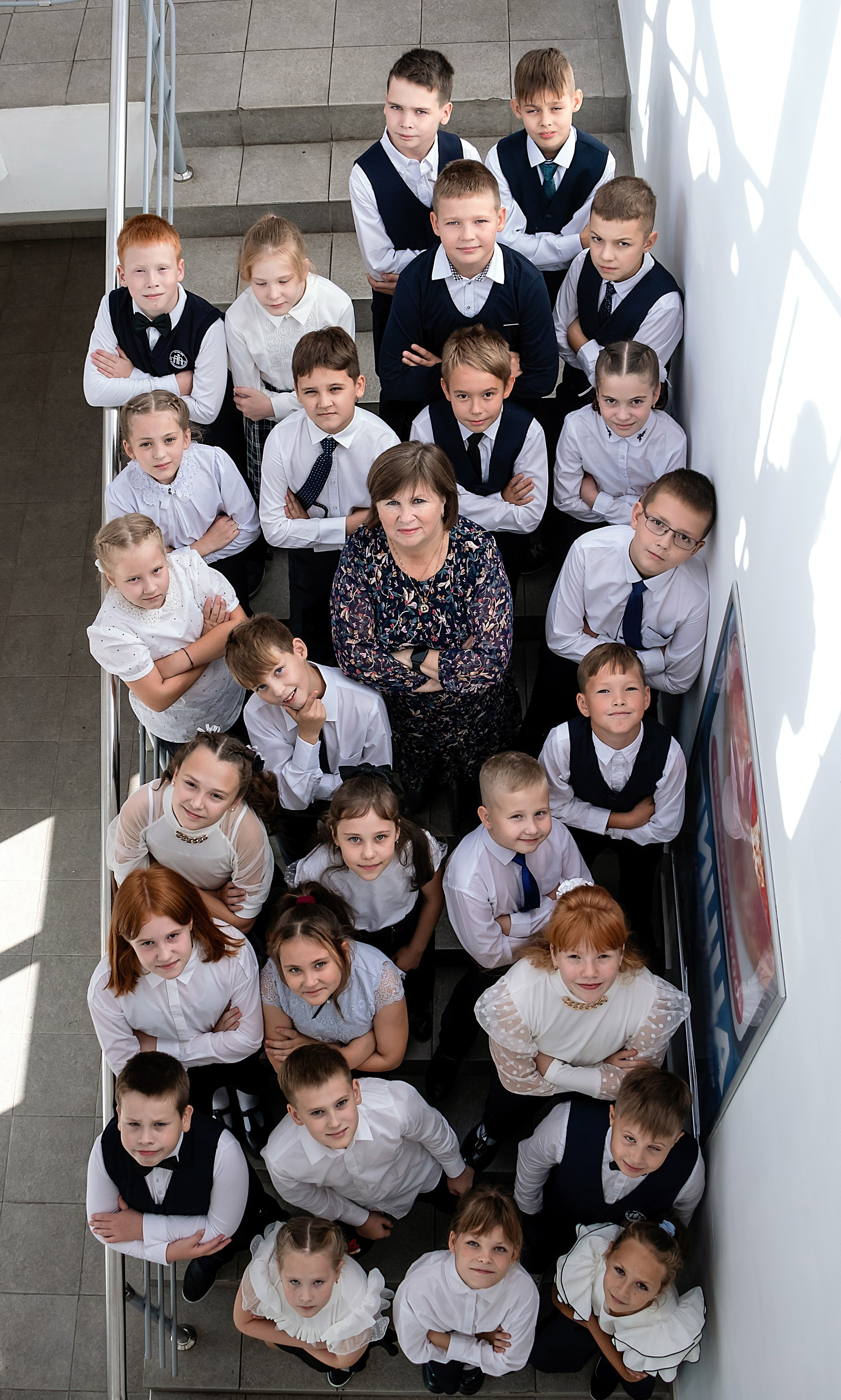 4 класс. Съёмка в кафе. Выпускные альбомы «Эврика» в Нижнем Новгороде