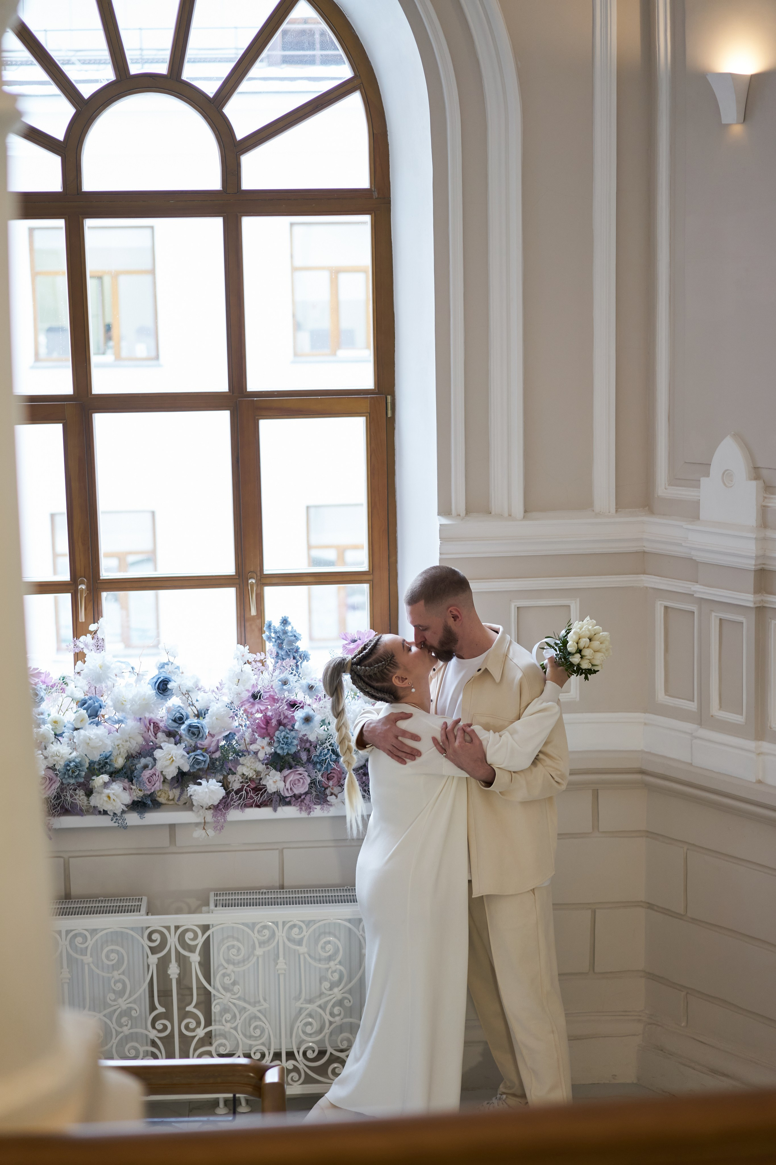 Свадебная фотосессия в студии. Фотограф Екатеринбург Кокшарова Александра