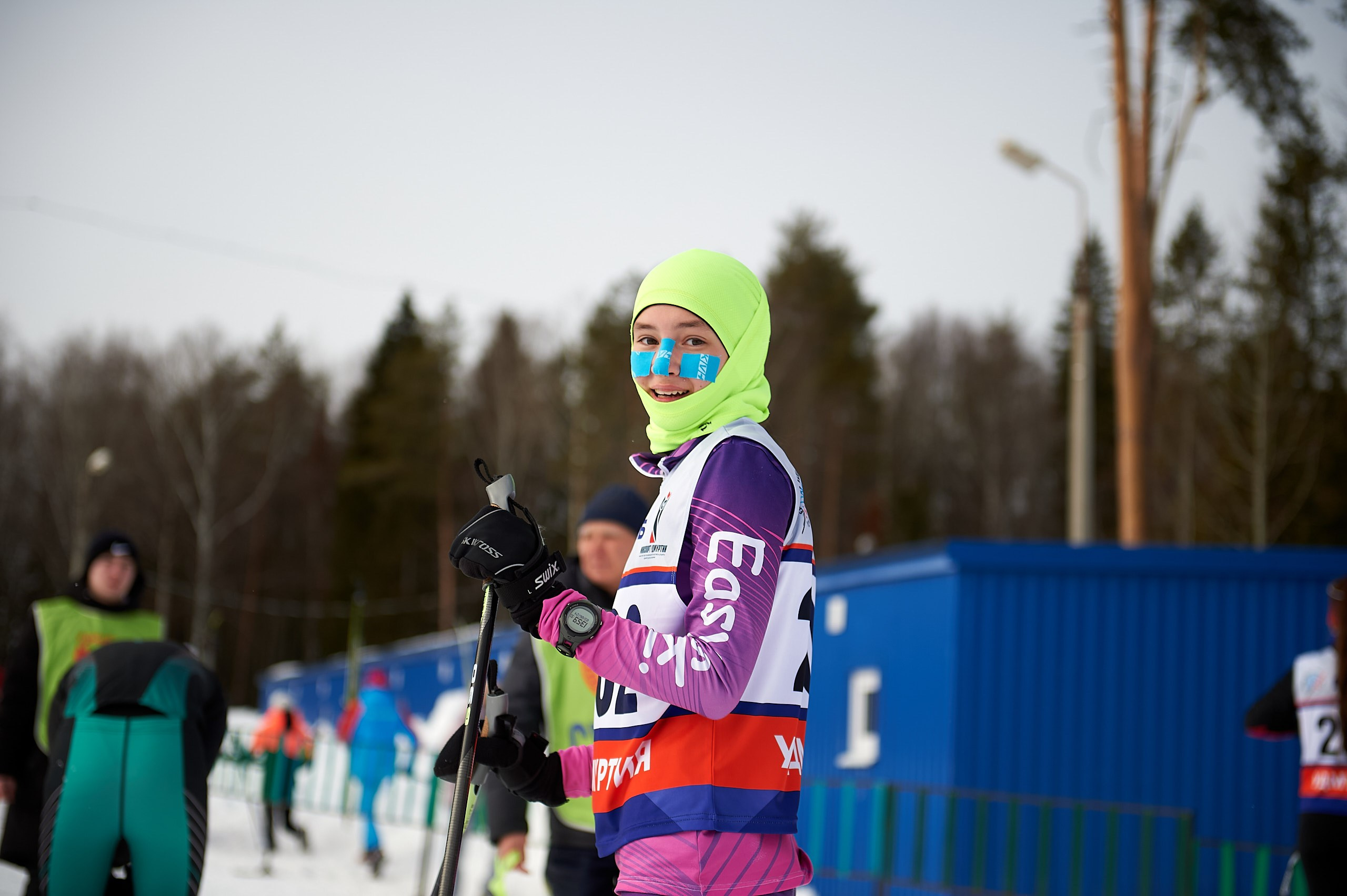 Всероссийские соревнования по лыжным гонкам «Пионерская правда». Ижевс. Спортивный репортажный фотограф в Ижевске Сергей Мерзляков
