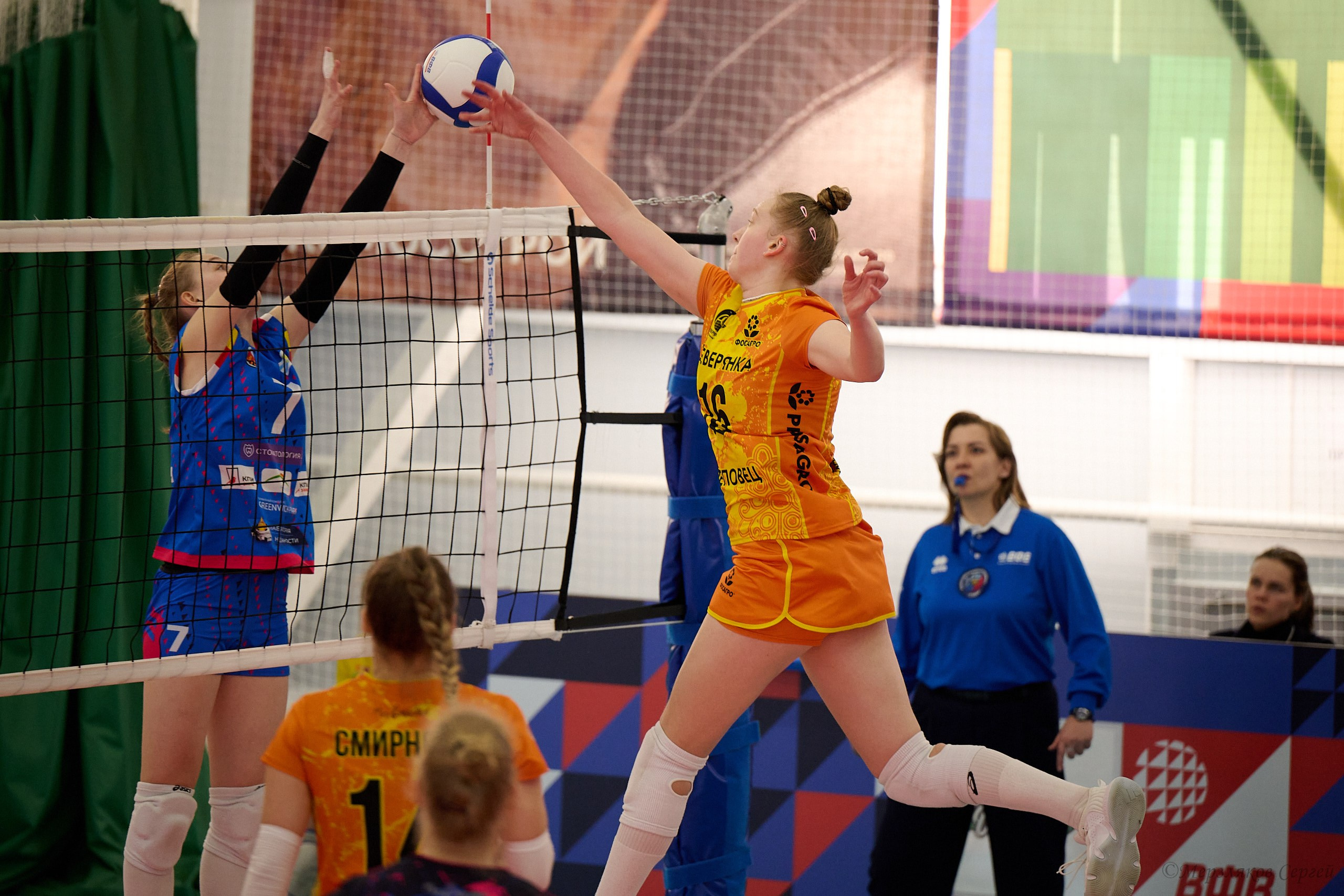 Волейбол Чемпионат России высшая лига «Б» Северянка-2 — Красные Крылья. Спортивный репортажный фотограф в Ижевске Сергей Мерзляков