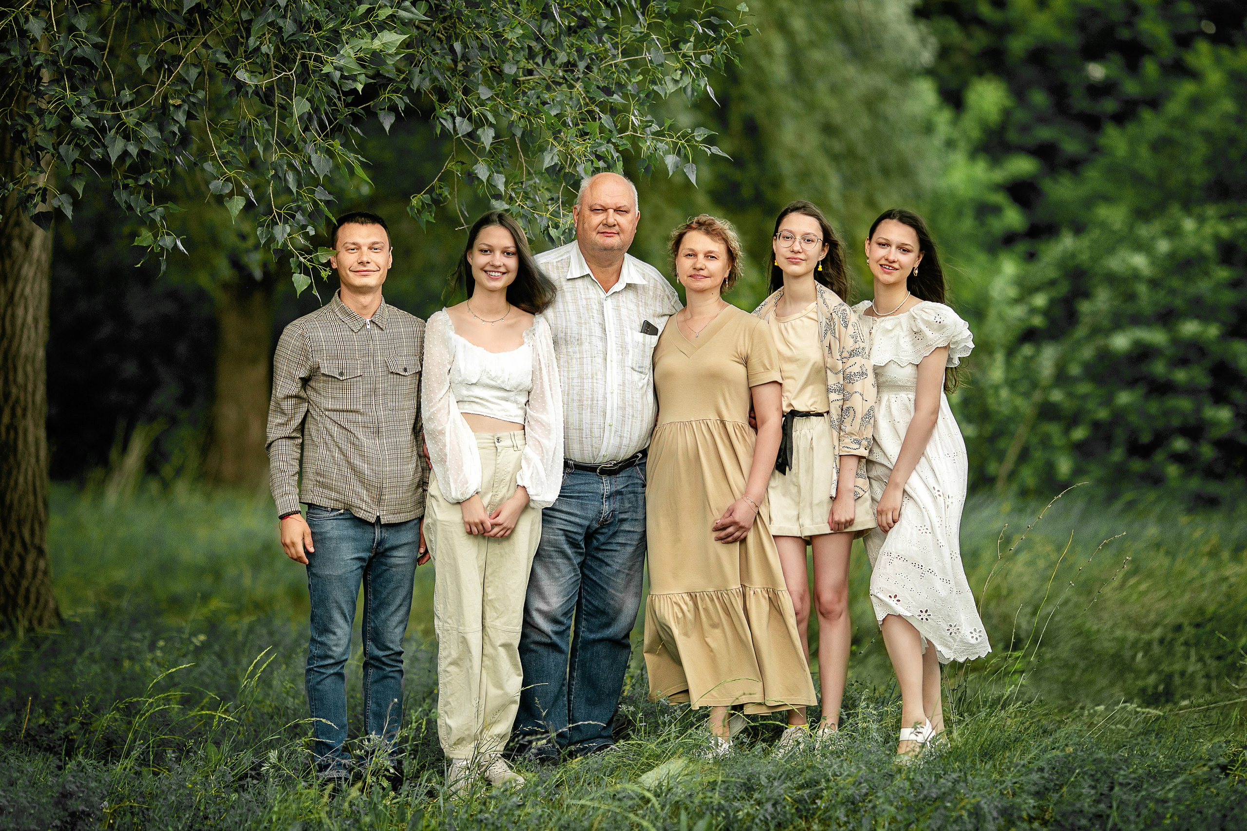 Семейная фотосессия на природе. Детский и семейный фотограф в Стерлитамаке Миронова Юлия