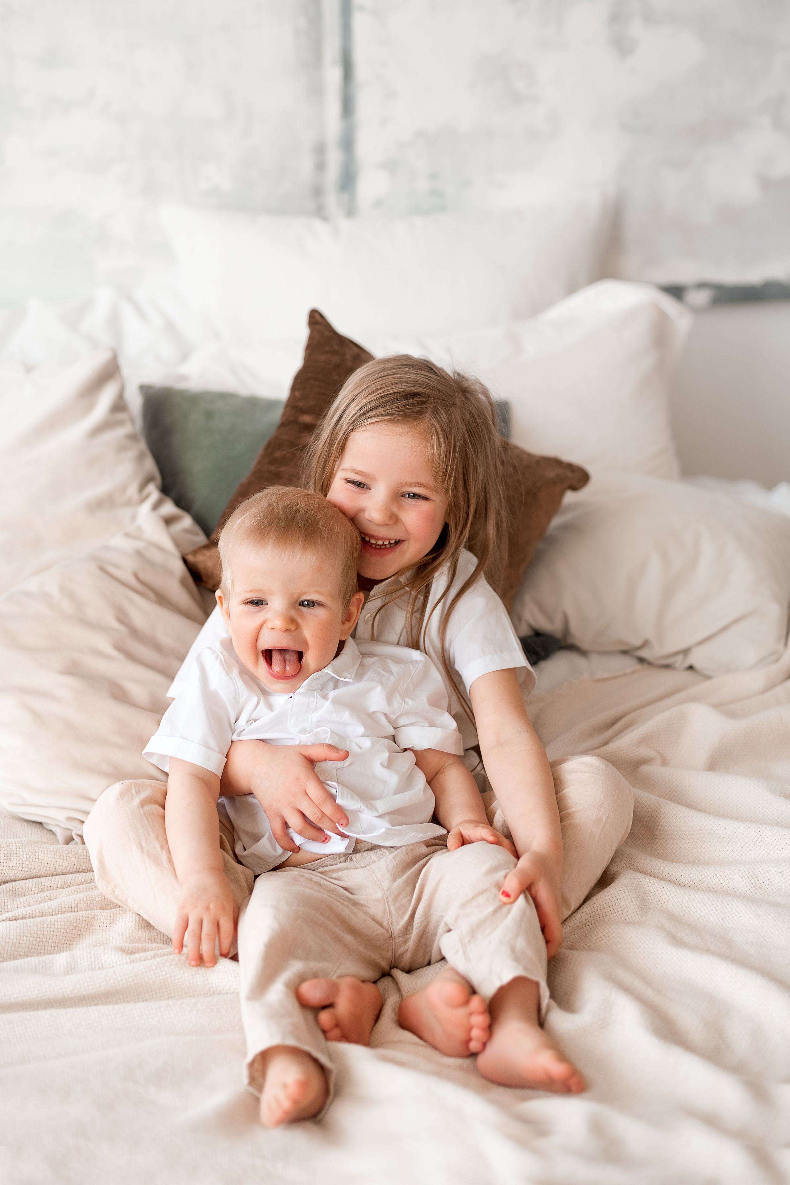 Даша и семья. Фотограф Юлия Кондратьева