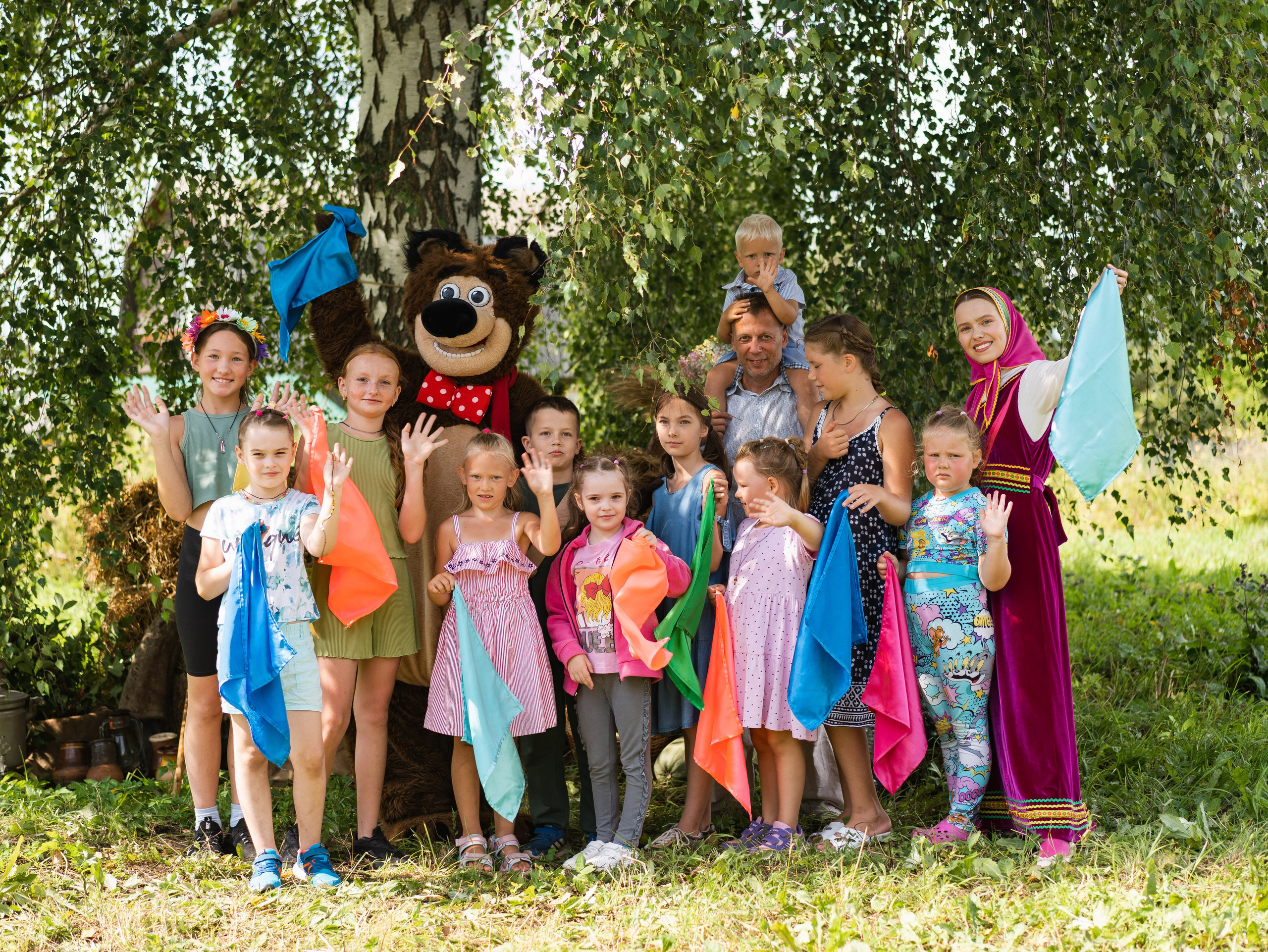 День села Новосёлка. Фотограф Москва