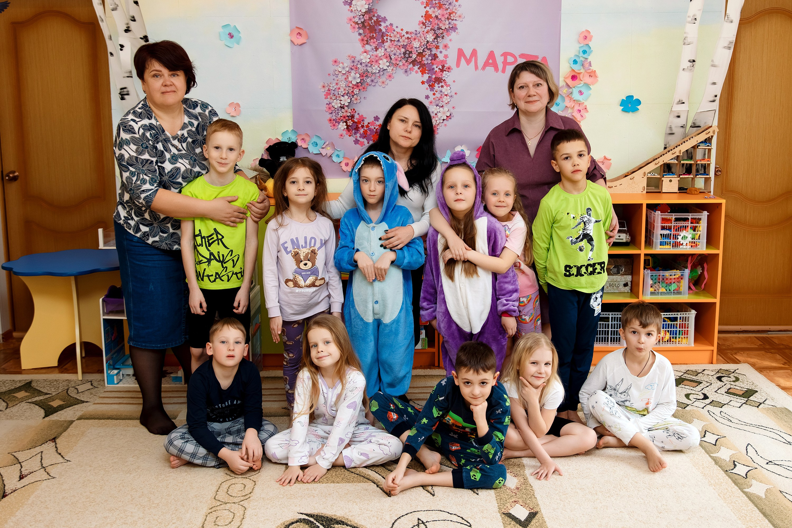 Детский Сад 9 (13 человек). Фотограф Любовь Корниенко, Примоский край