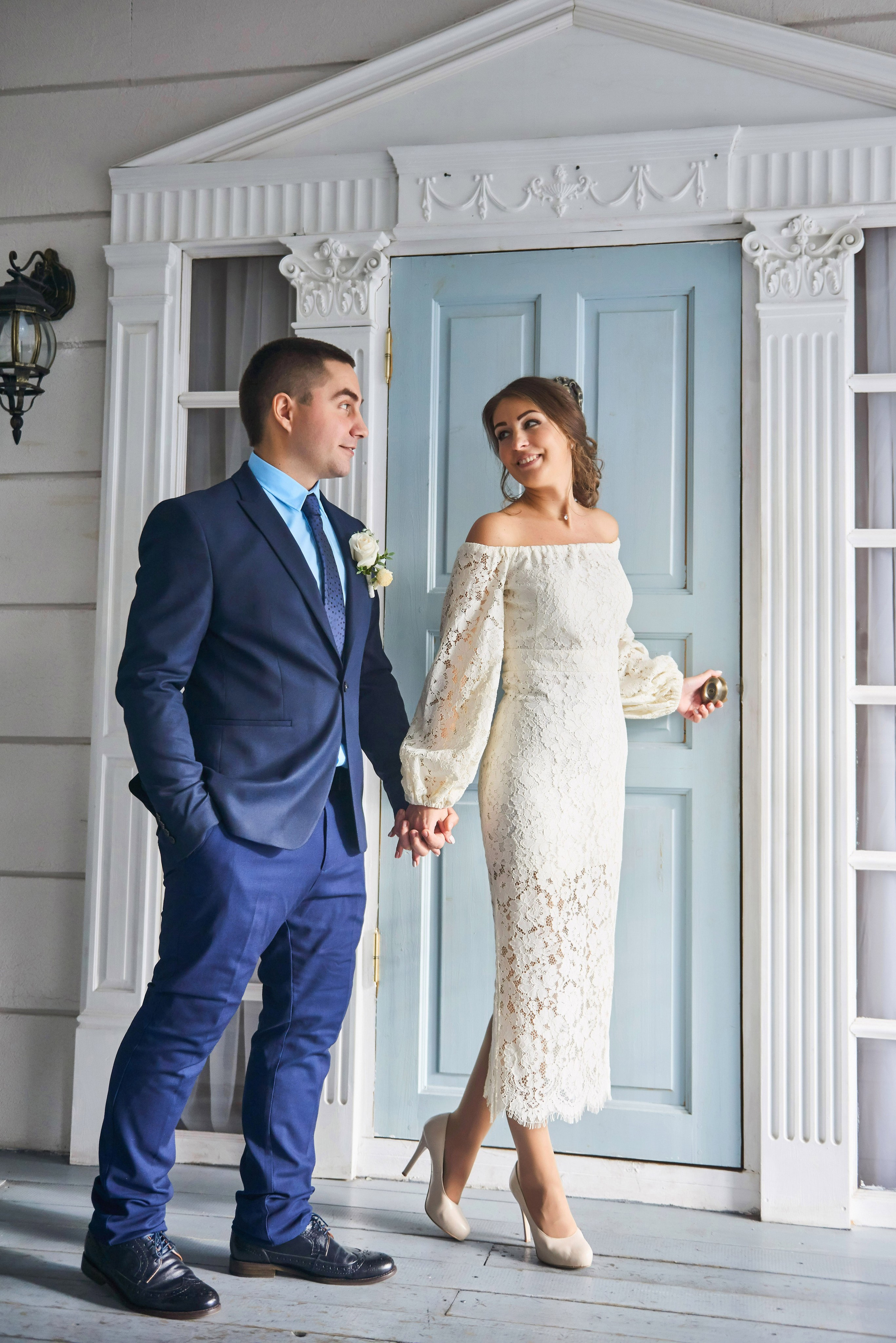 Свадебная фотосессия в студии. Портретный, семейный и свадебный фотограф в Санкт-Петербурге и в Пушкине Ширяев Денис