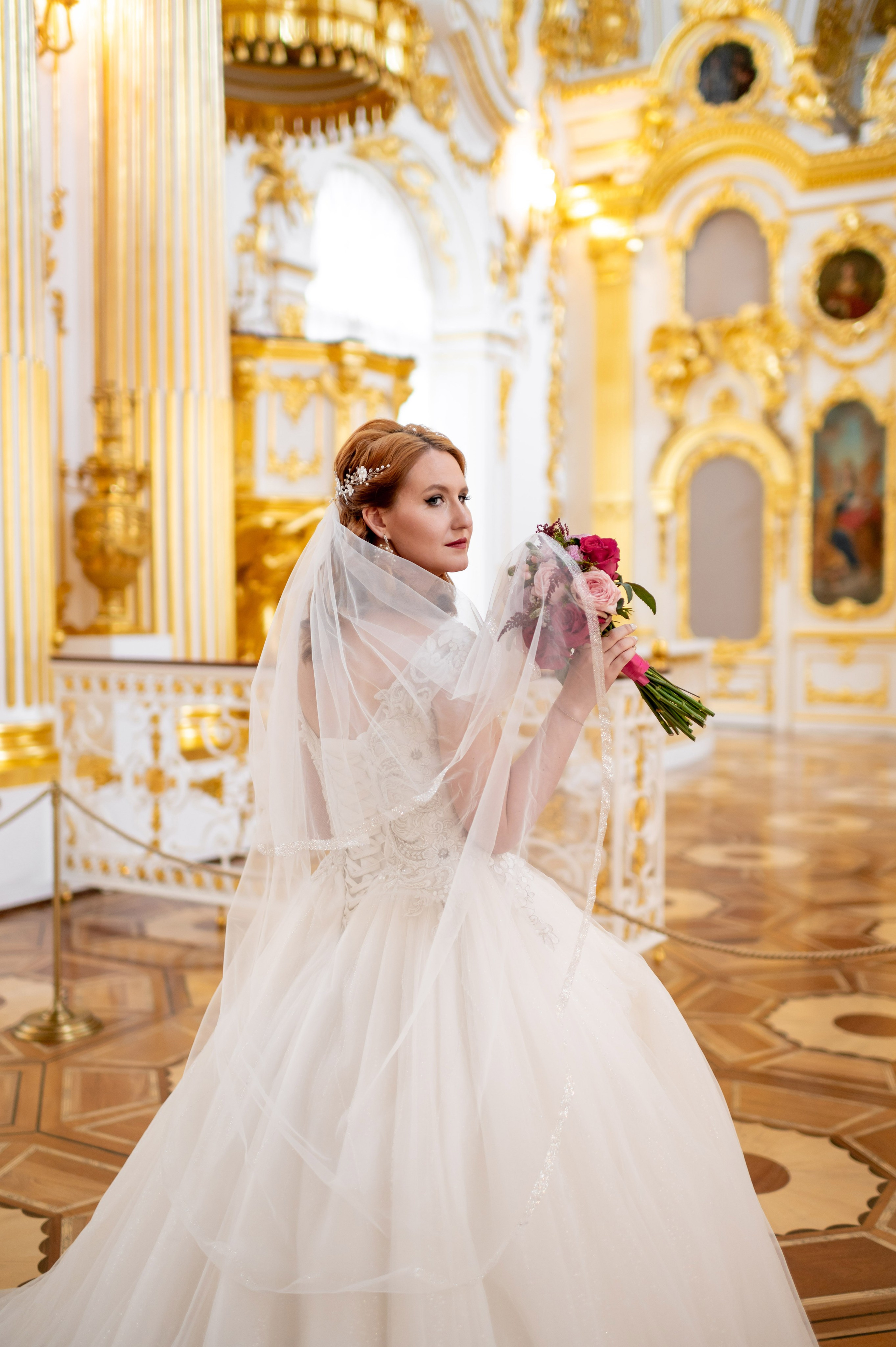 Екатерина и Алексей (свадебная фотосессия в Эрмитаже и Первом Дворце Бракосочетания на Английской набережной 28). Портретный, семейный и свадебный фотограф в Санкт-Петербурге и в Пушкине Ширяев Денис