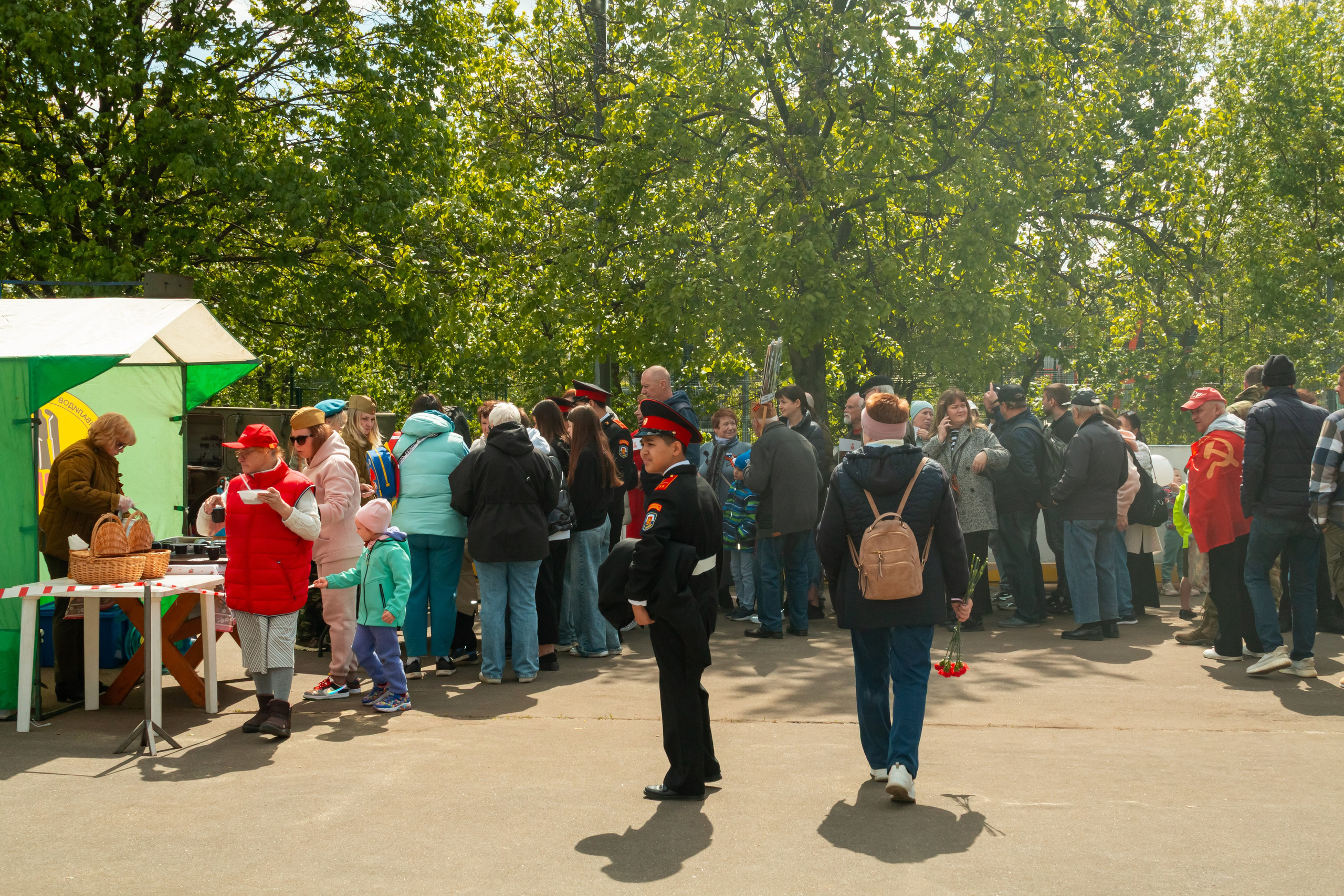 Репортаж с 9 мая 2025 года, День Победы! ВАО Москва. Фотограф Илья Варакин