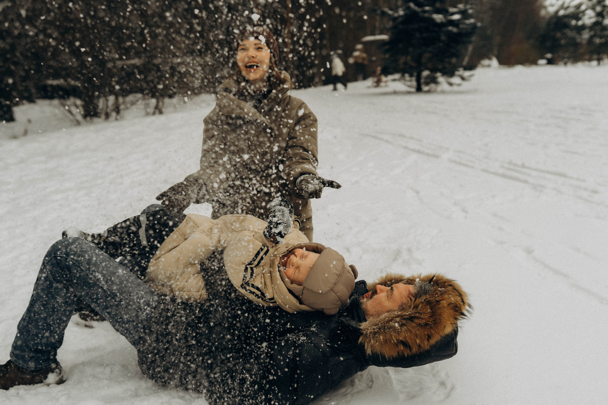 Аня, Саша и Матвей. Семейный фотограф Юлия Котова