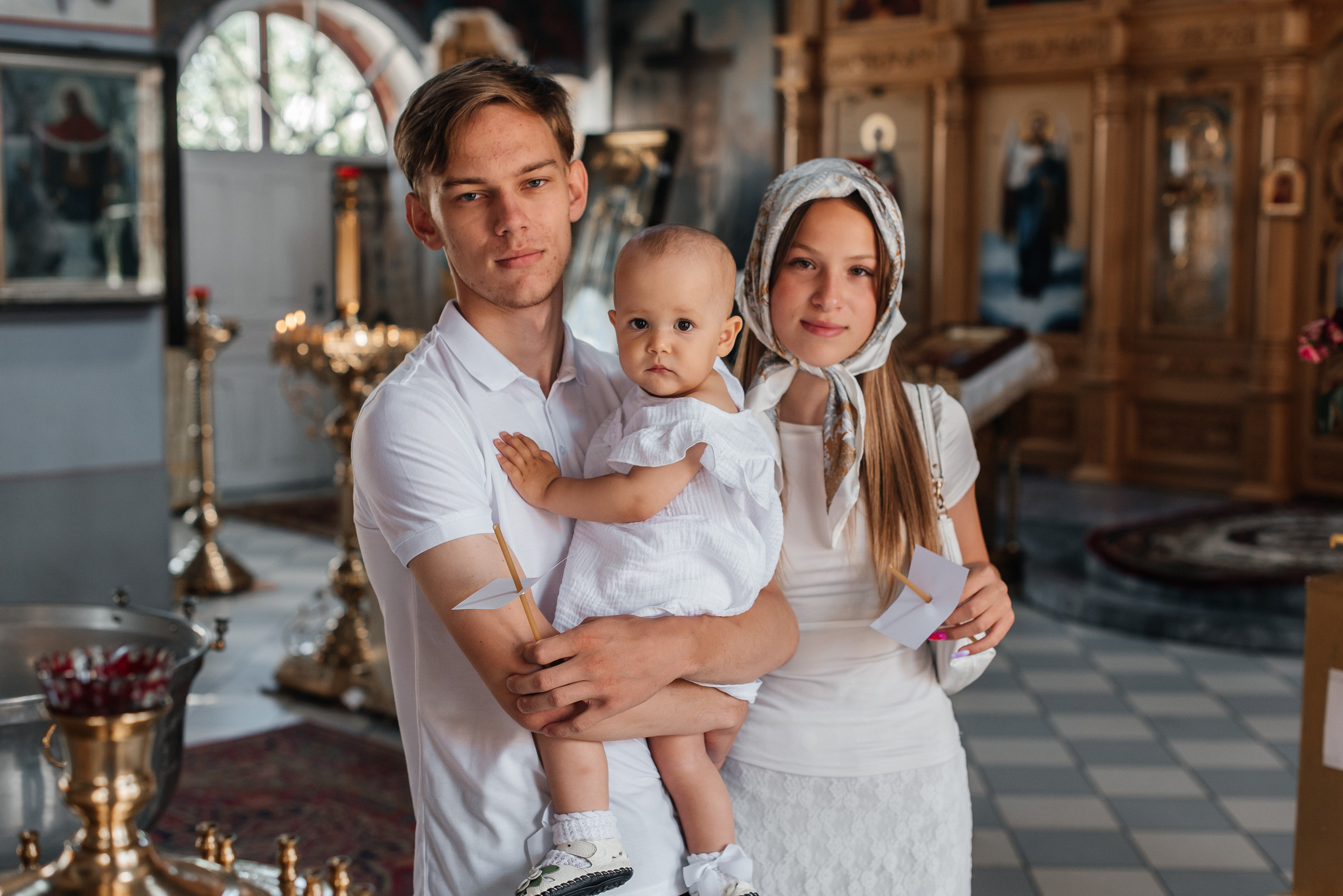 Крещение Златы. Детский и семейный фотограф выпускной альбом Приморско-Ахтарск