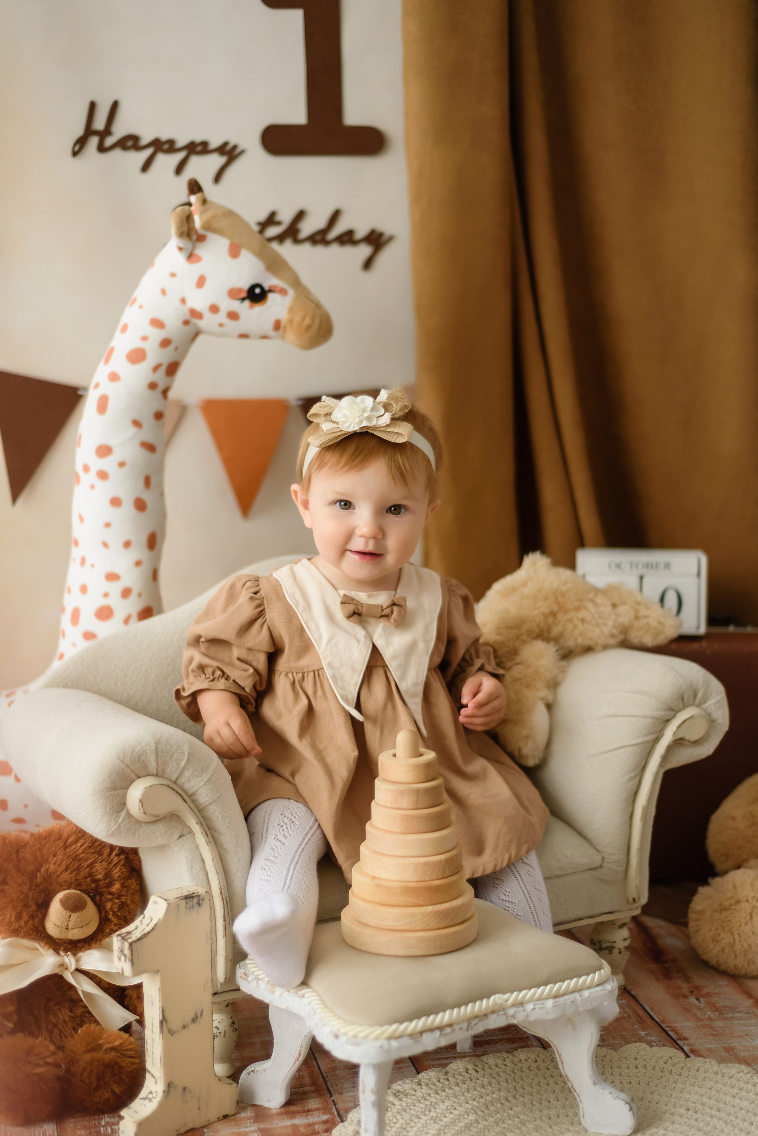 Фотозона «Мишка». Детский Фотограф |Фотограф на годик в Брянске Ирина Романова