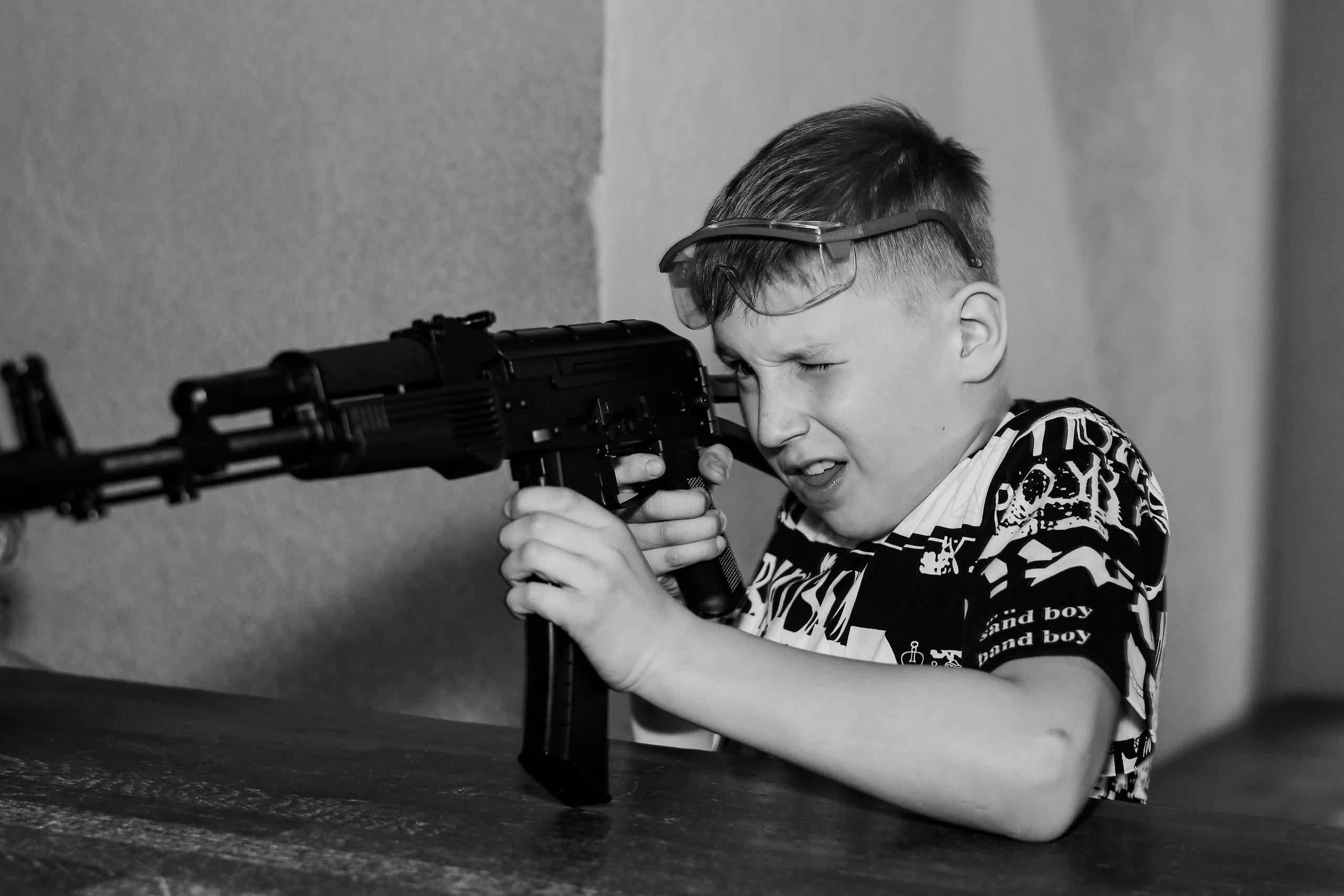 День рождение в стрелковом клубе. Фотограф Надршина Лилия