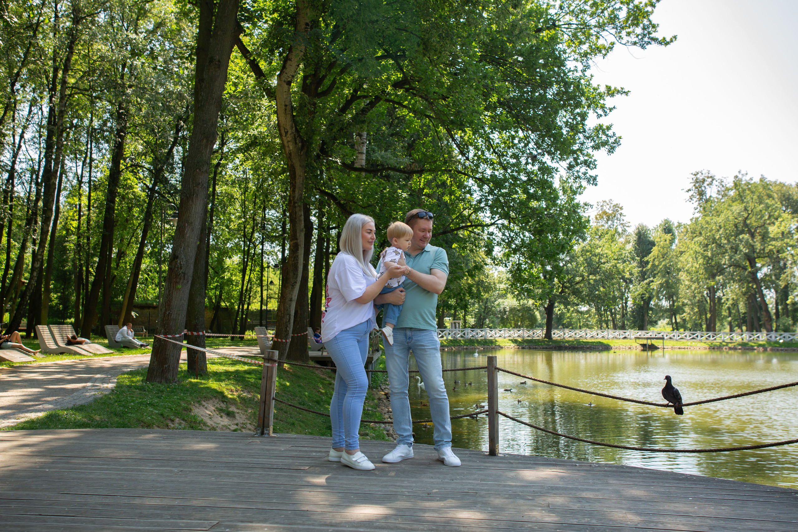 Семейная фотосессия Святослава в парке. Семейный и детский фотограф Анна Петракова