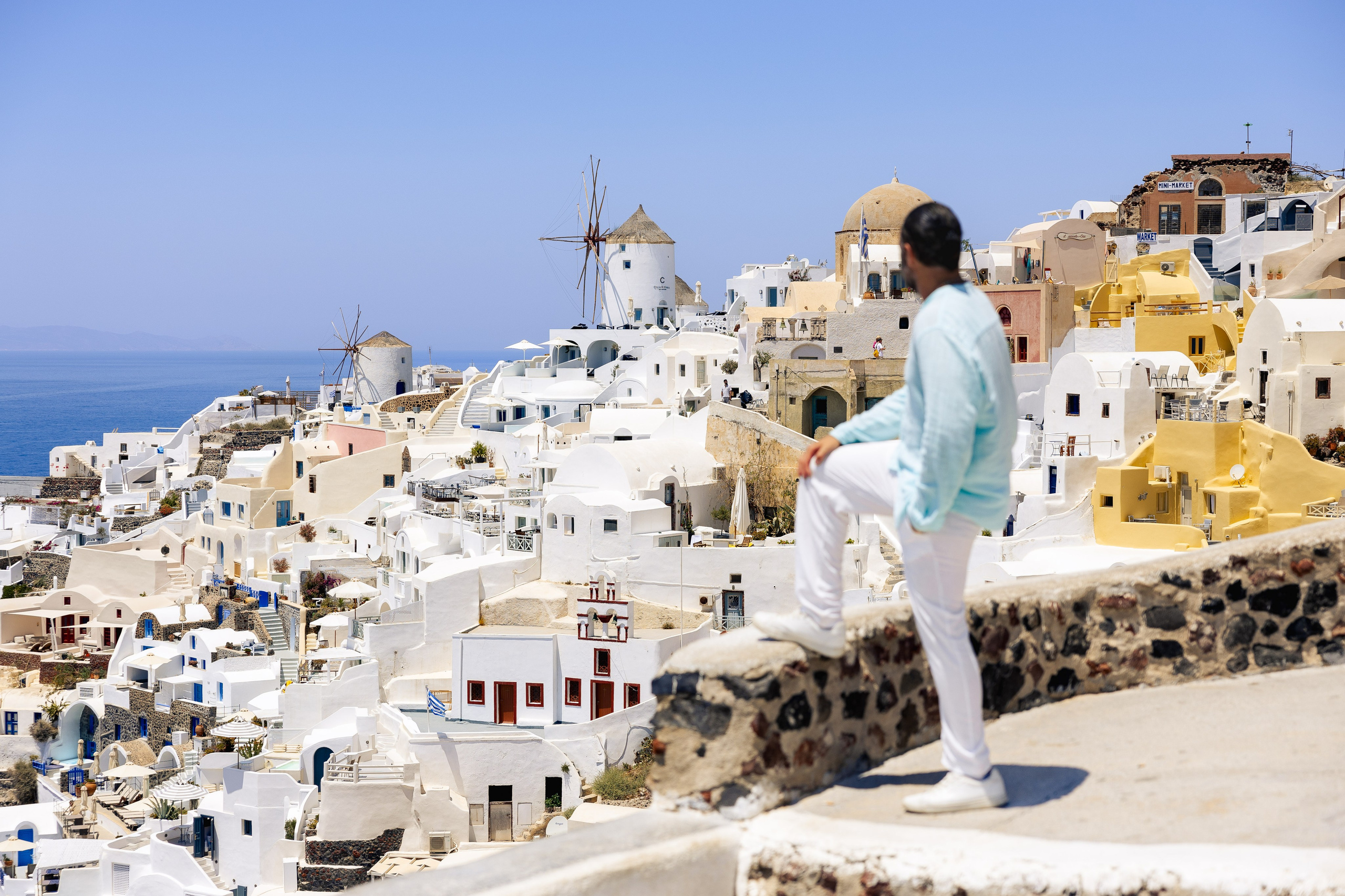 Санторини. Фото департамент круизного лайнера Астория Гранде