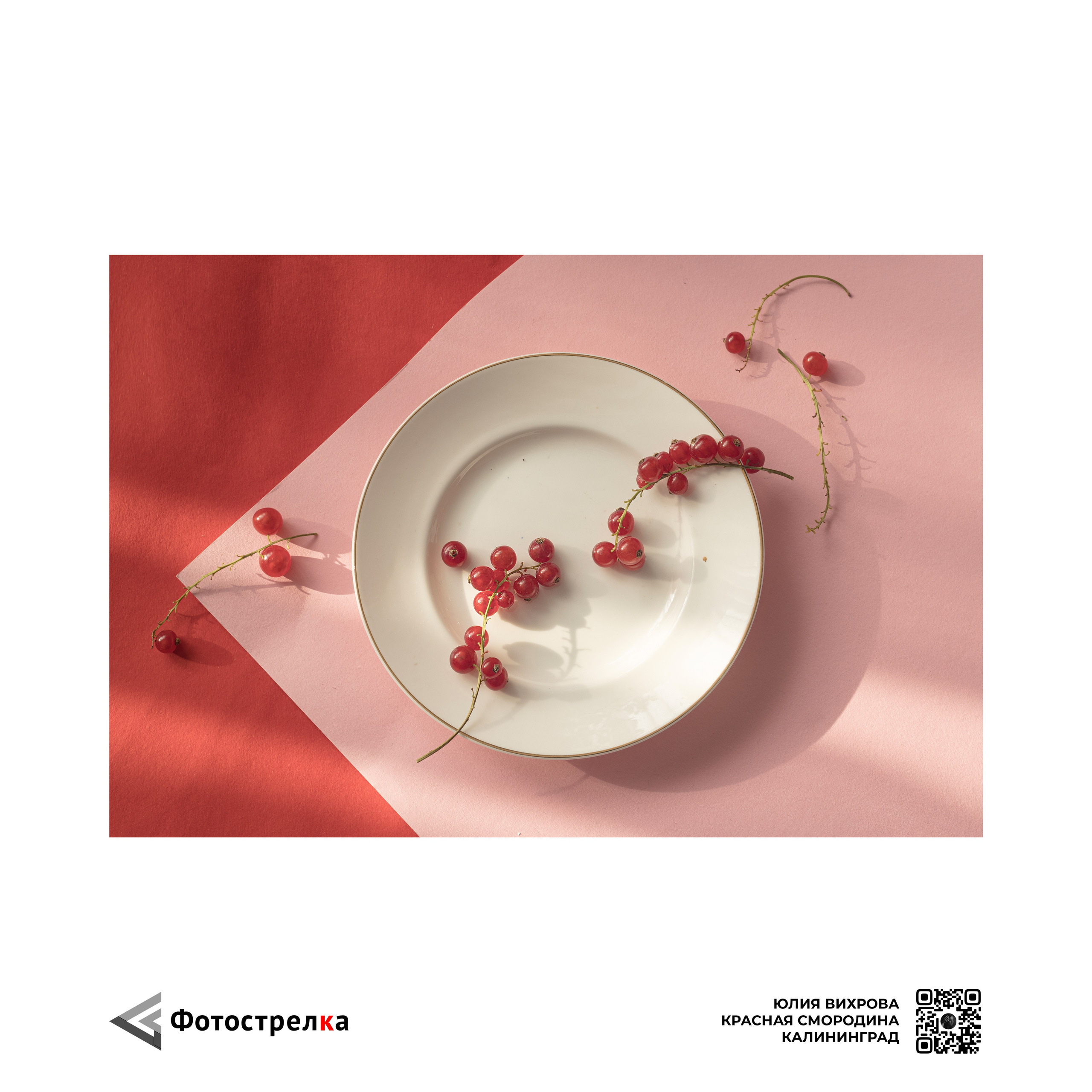 «Красная» коллекция в паспарту. Фотострелка
