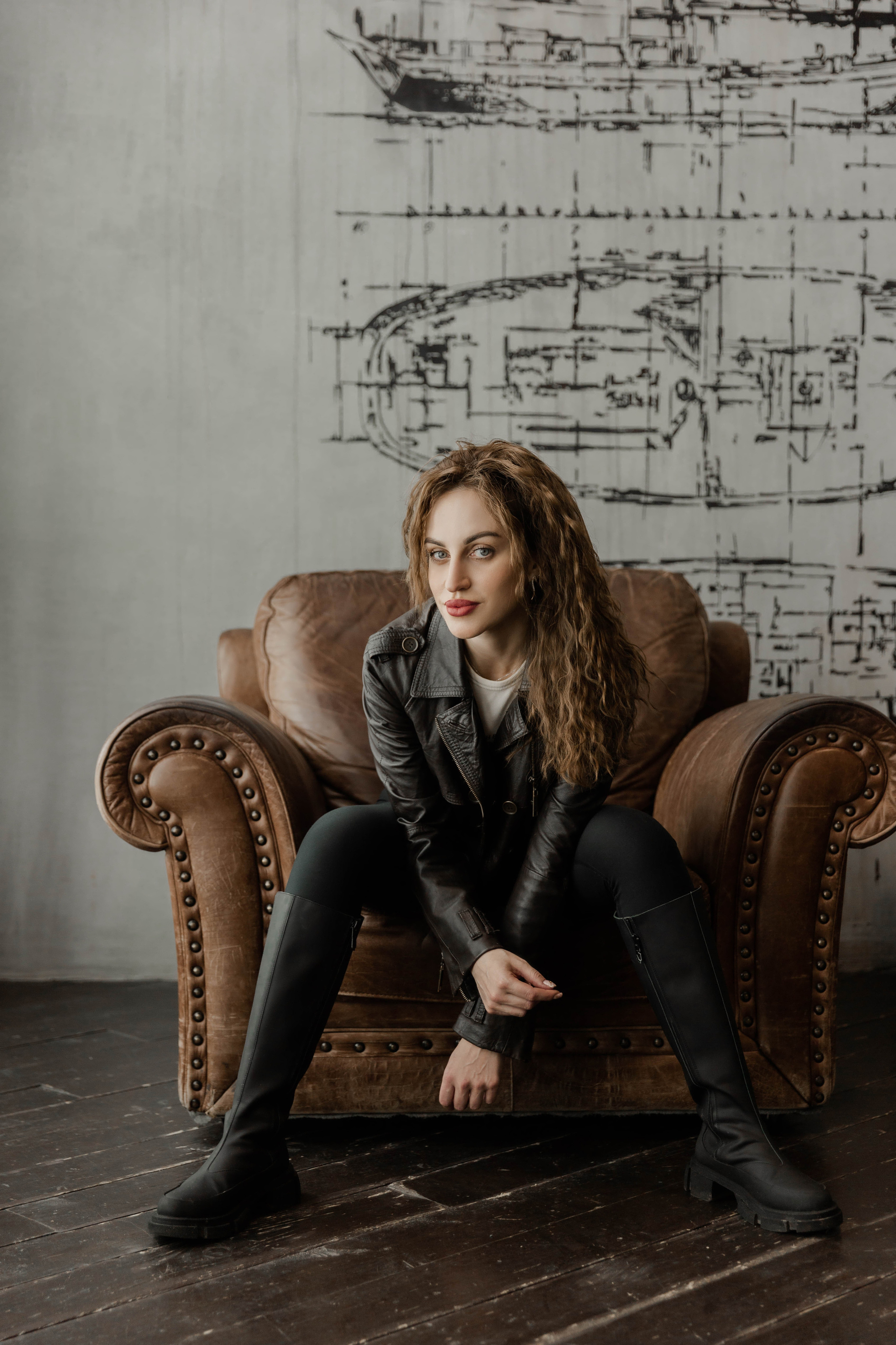 Наташа. Студия. 2021 г. Персональный фотограф Катерина Литвинова