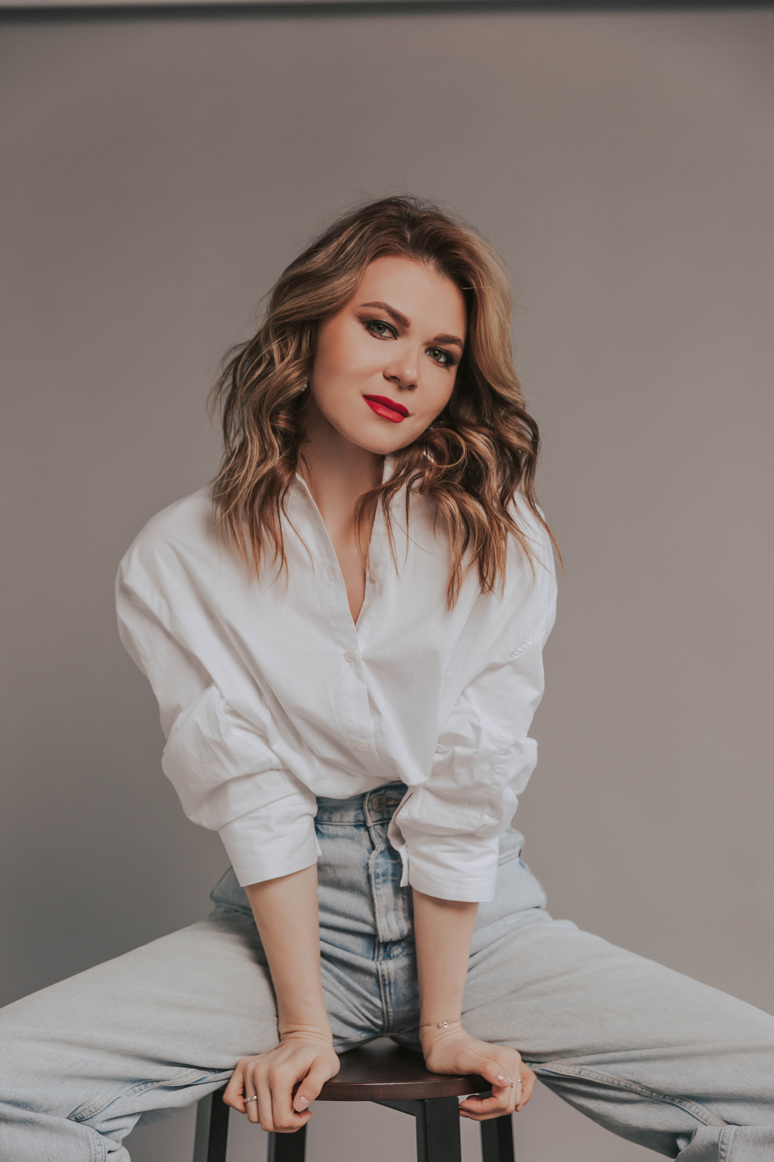 Ольга. Студия. 2022 г. Персональный фотограф Катерина Литвинова