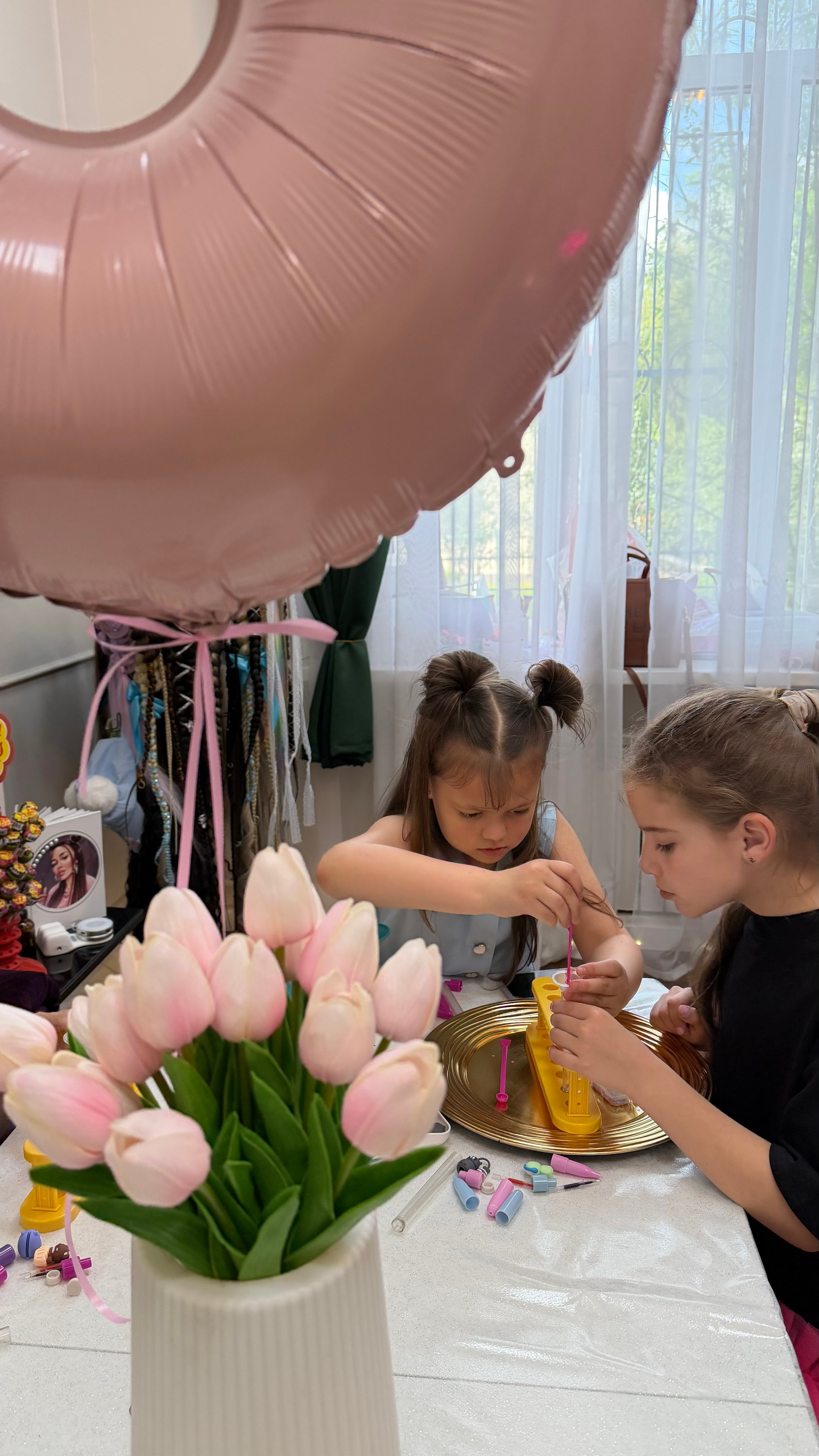 День Рождения Евы 🩷. Афропрически, косы, прически с канекалоном в г. Клин