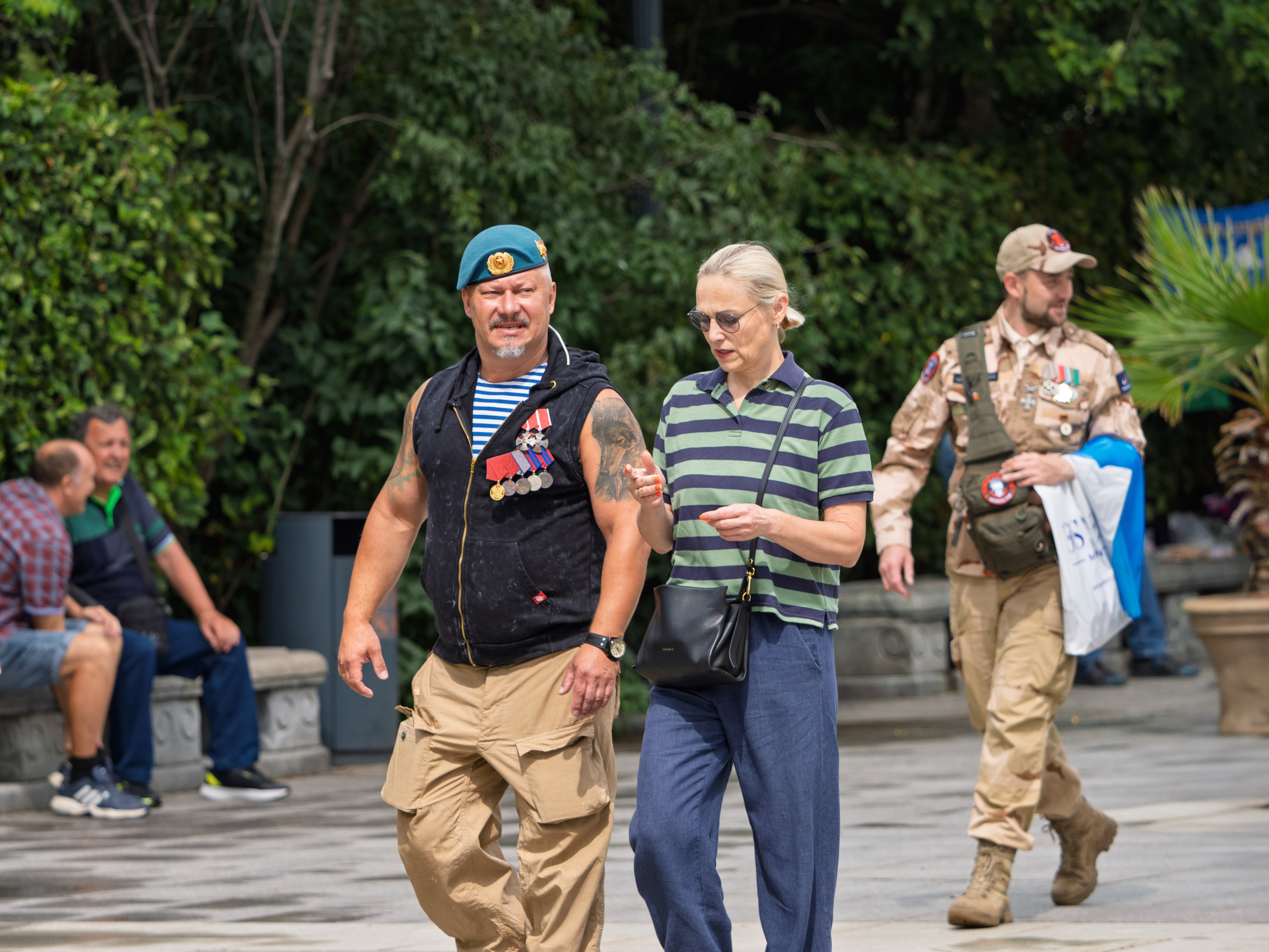 Празднование 95-летия ВДВ в парке горького 2 августа 2025 гола. Фотограф Никифоров-Гордеев Сергей. Москва и МО