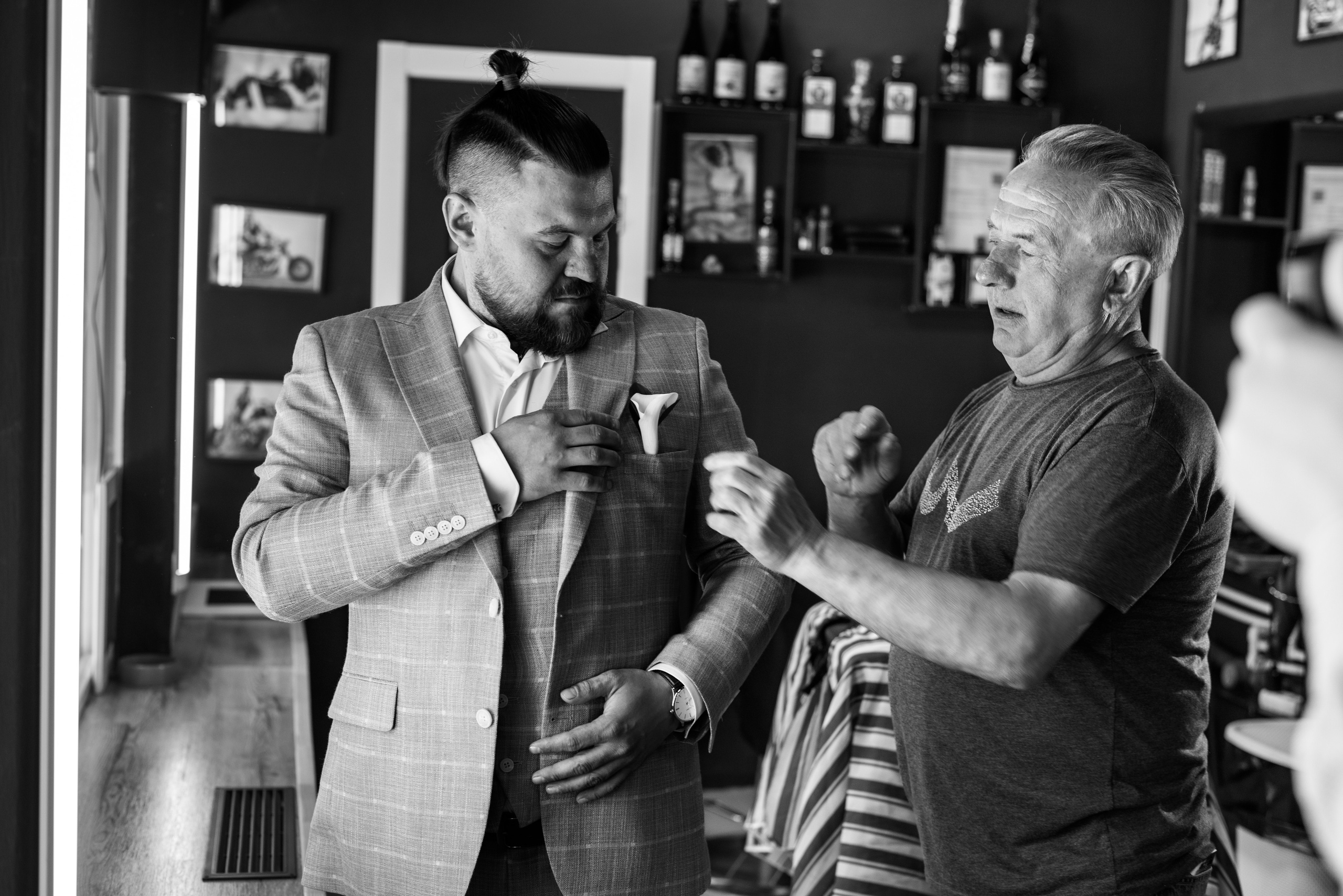 Стас. Сборы жениха. Фотограф Наталья Горелова. Мирный, Плесецк, Архангельск