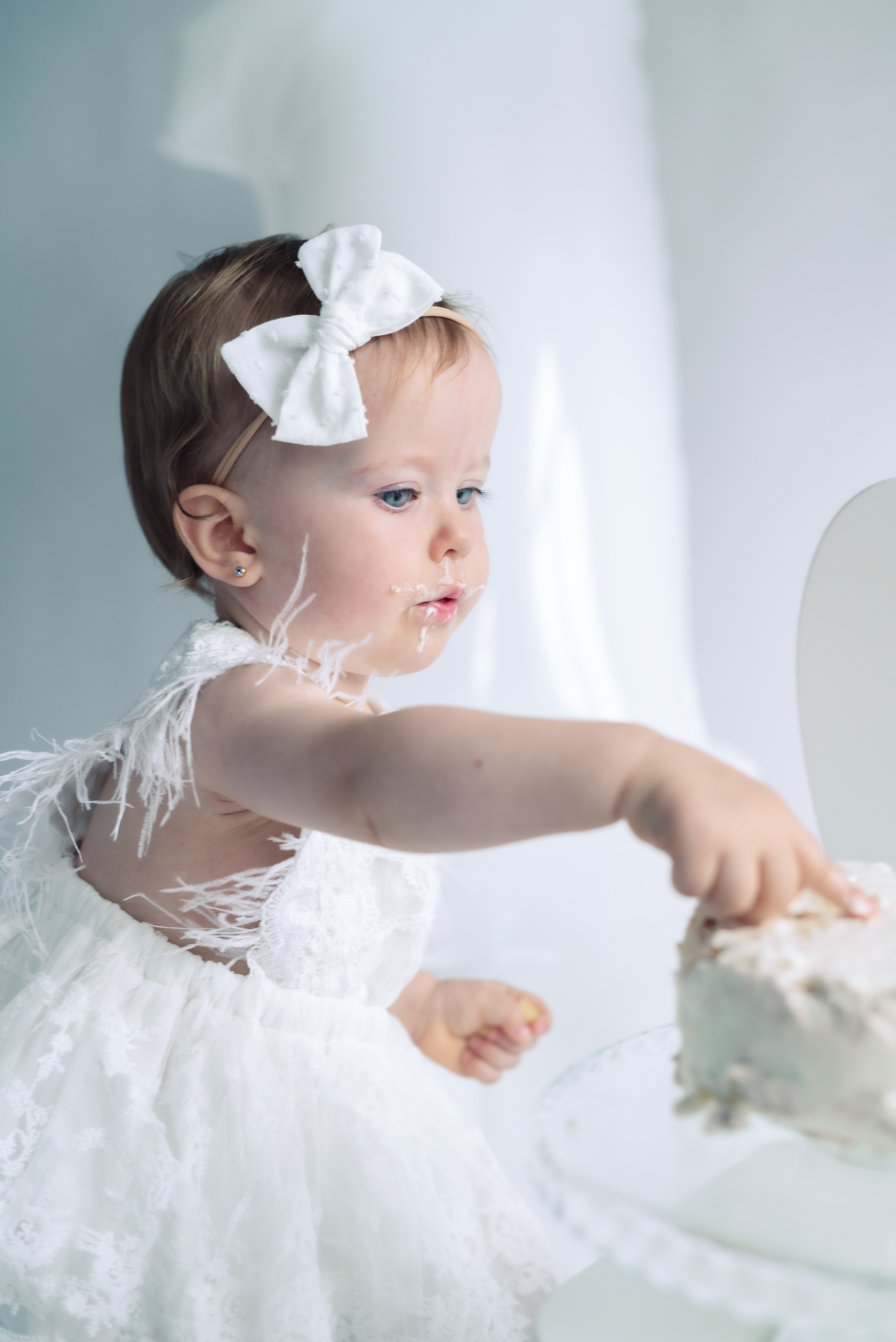 Первый тортик Есении. Фотограф Наталья Горелова. Мирный, Плесецк, Архангельск