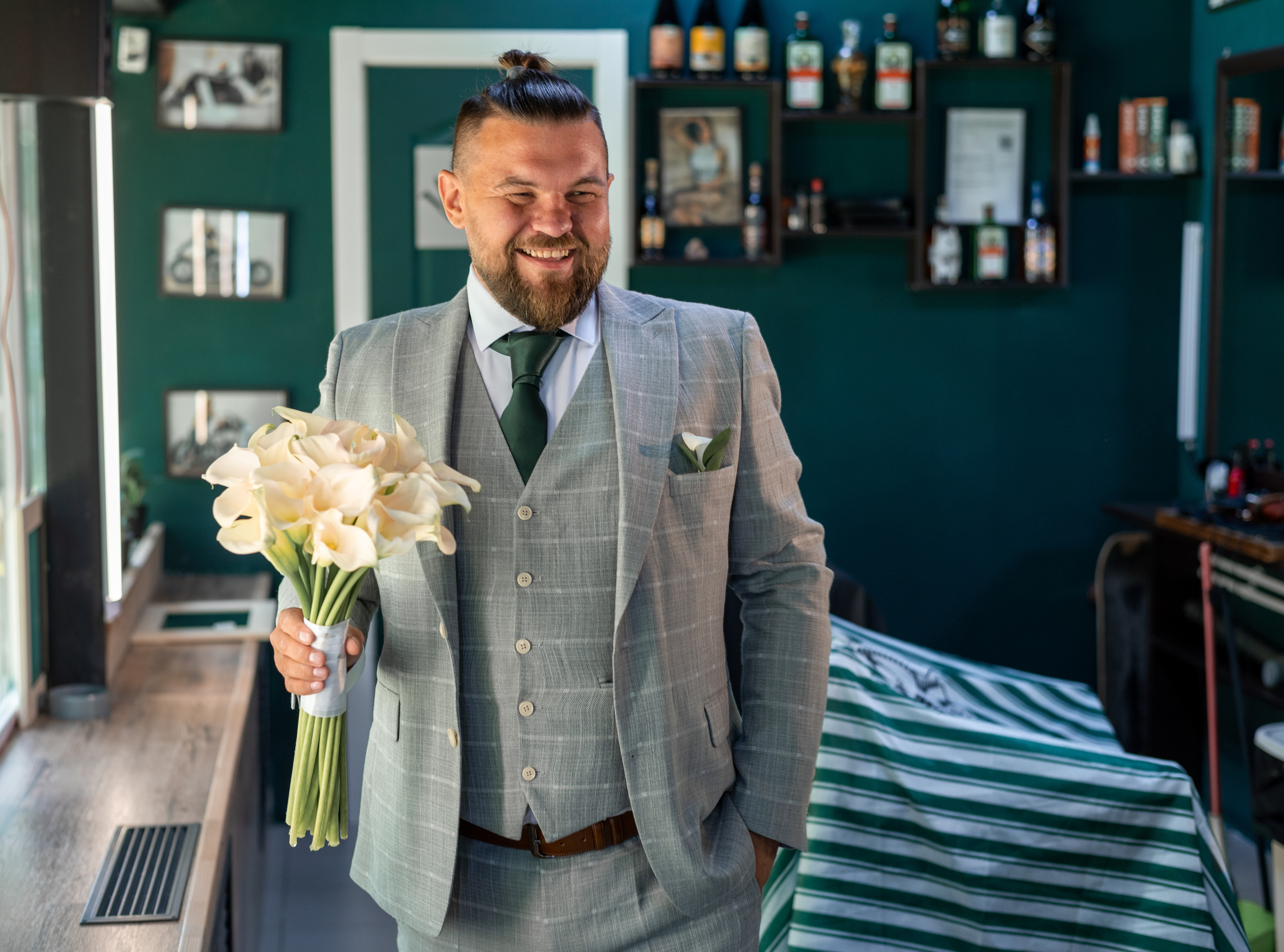 Стас. Сборы жениха. Фотограф Наталья Горелова. Мирный, Плесецк, Архангельск