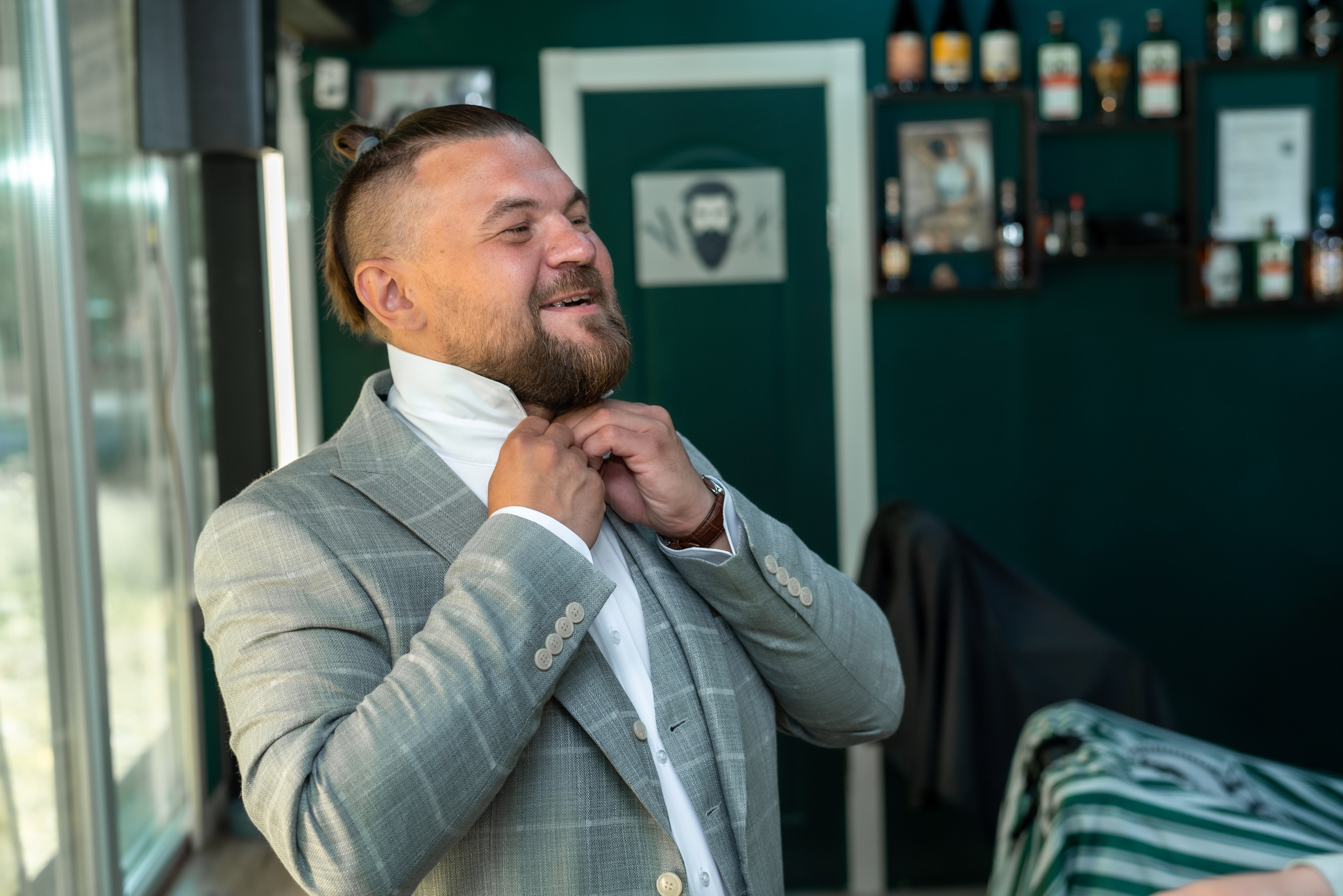 Стас. Сборы жениха. Фотограф Наталья Горелова. Мирный, Плесецк, Архангельск