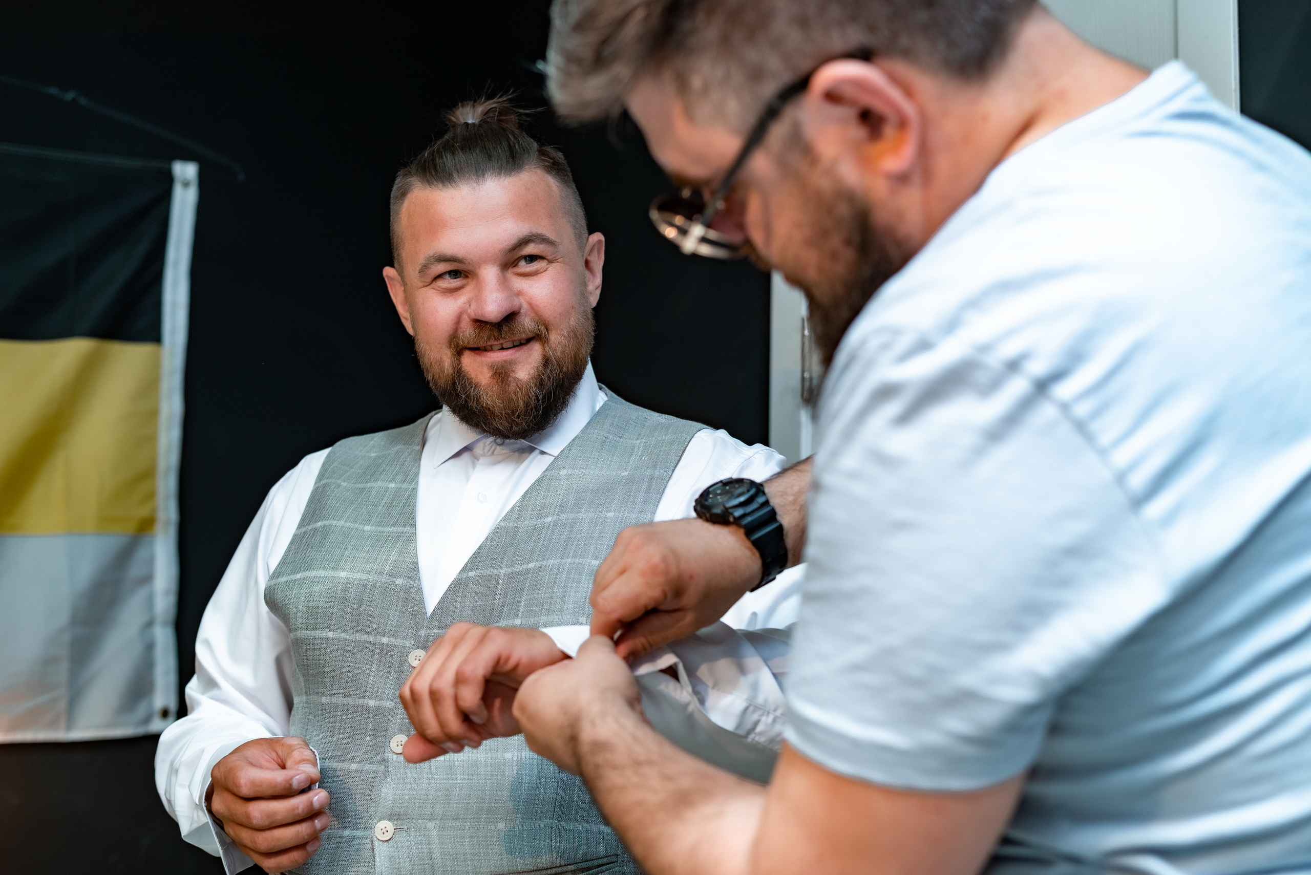 Стас. Сборы жениха. Фотограф Наталья Горелова. Мирный, Плесецк, Архангельск