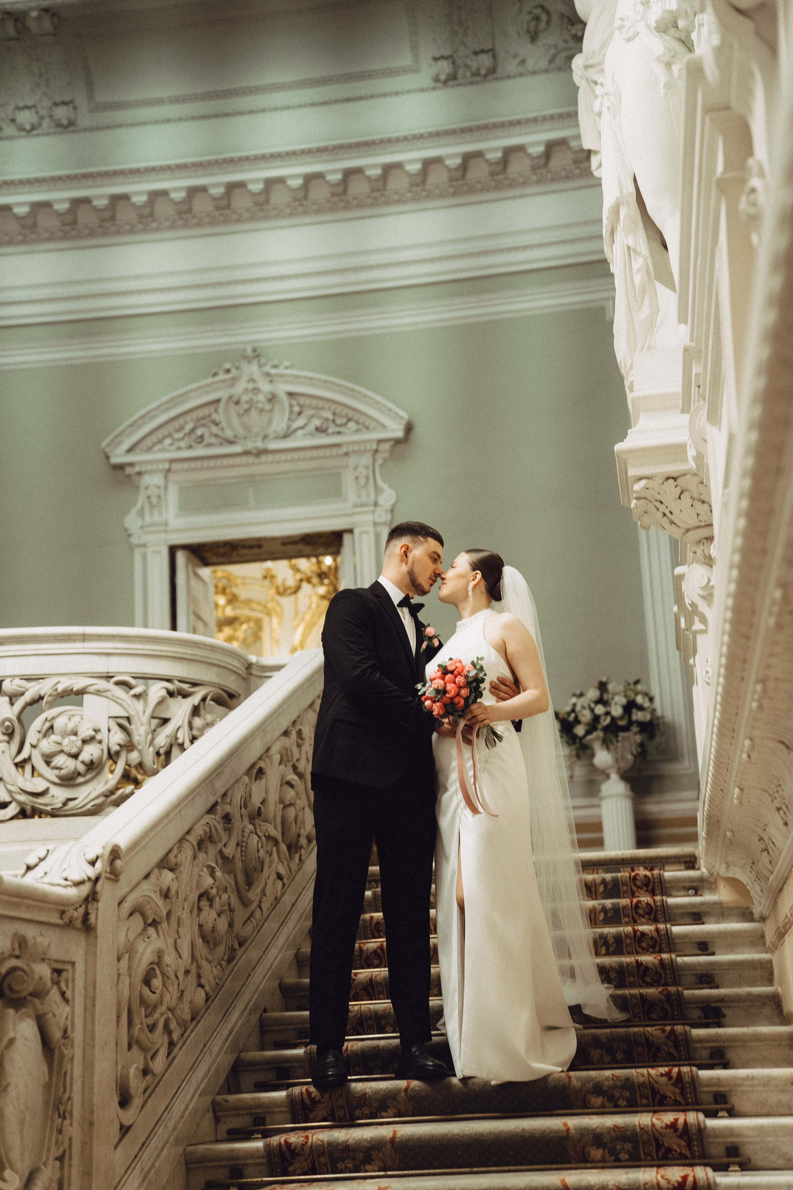 СВАДЕБНАЯ СЬЕМКА В ПЕВОМ ДВОРЦЕ БРАКОСОЧЕТАНИЯ. Профессиональный фотограф, Санкт-Петербург — Виктория Богомолова