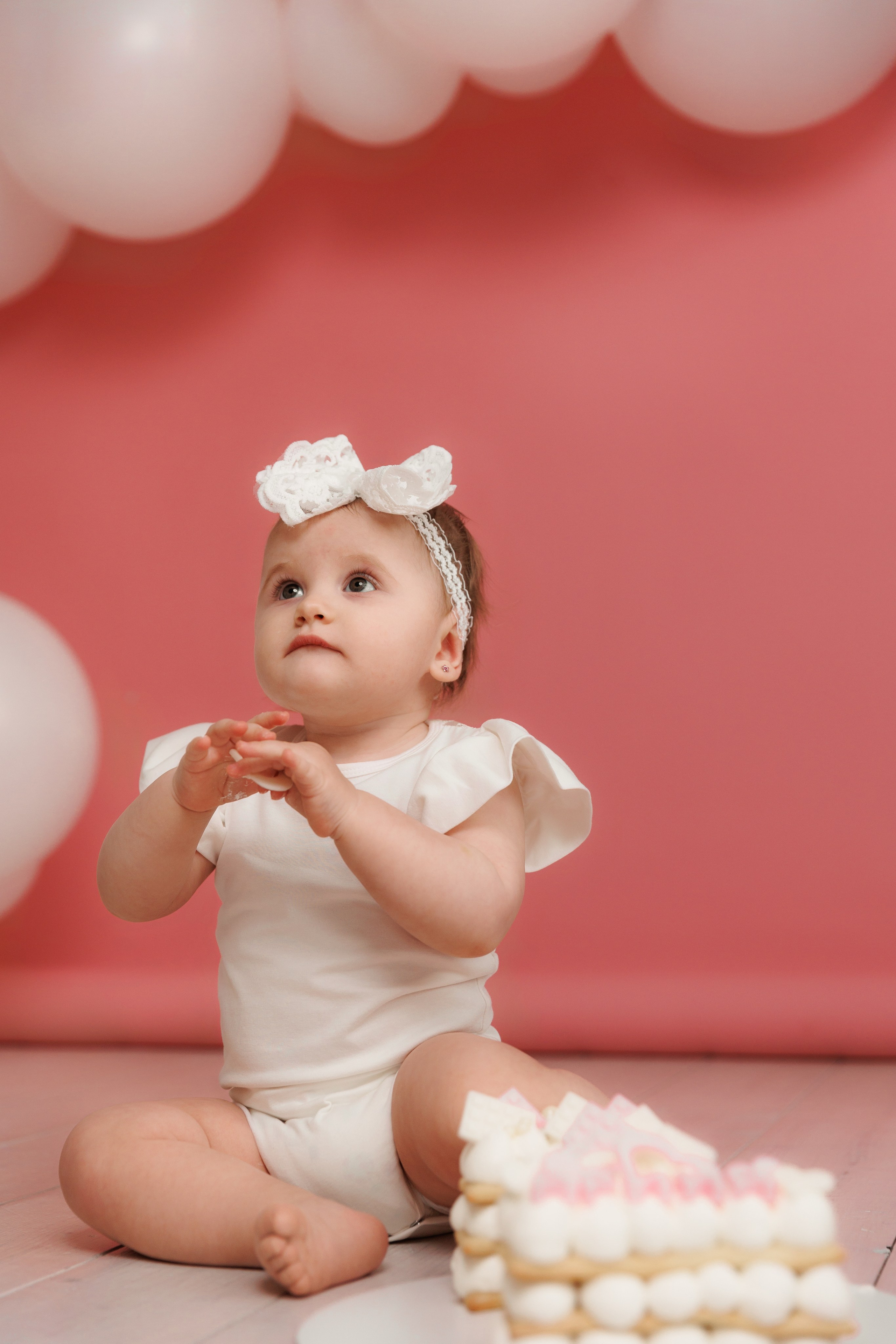 Юля, годовасие дочи. Фотограф женского портрета, беременности и материнства Харькова Елена