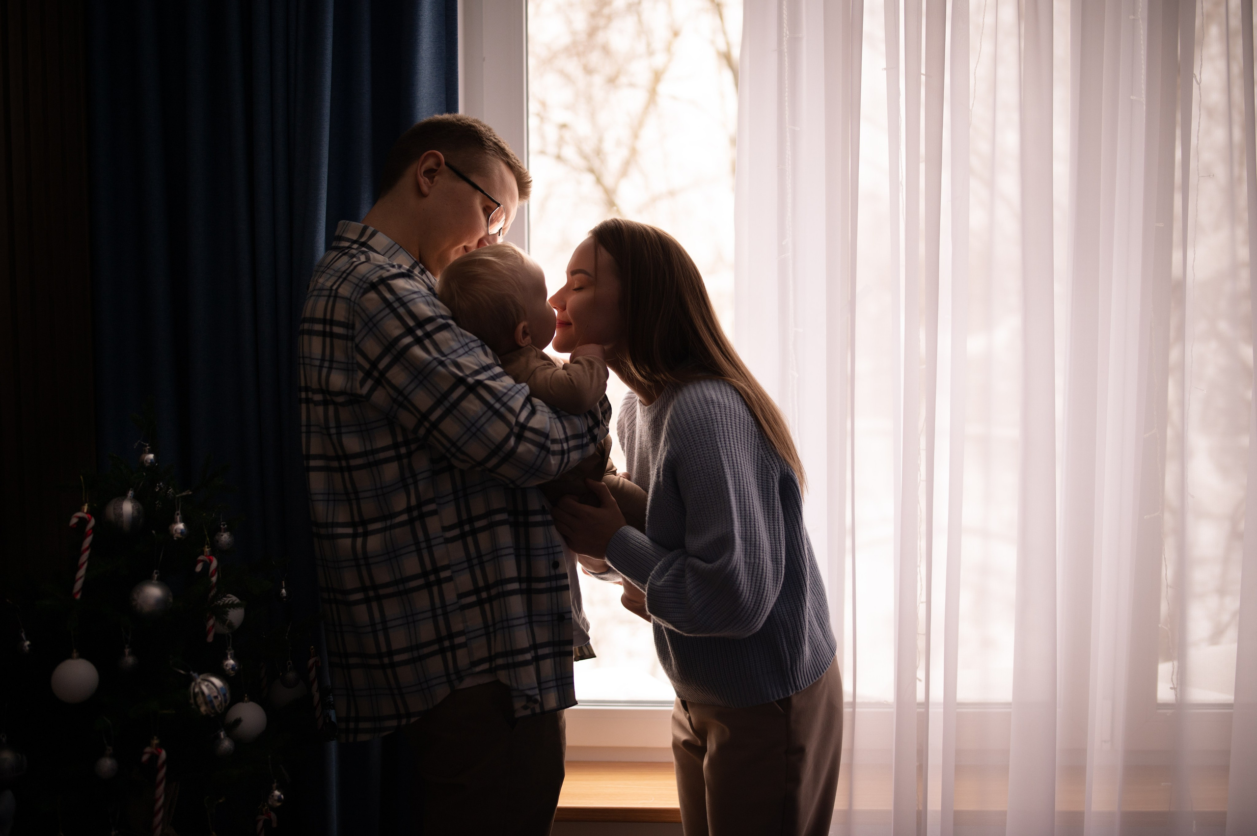 Семейная съёмка дома. Семейный и детский фотограф в Москве Анна Оськина