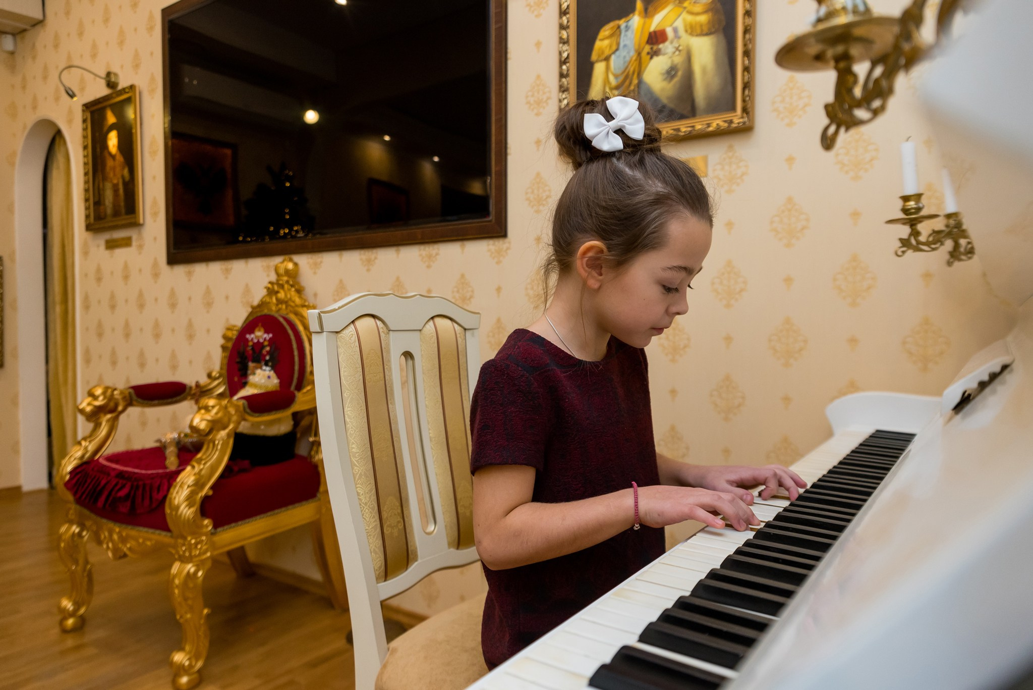 Отчетный концерт в доме Романовых. Свадебный и семейный фотограф из Санкт-Петербурга Климов Анатолий