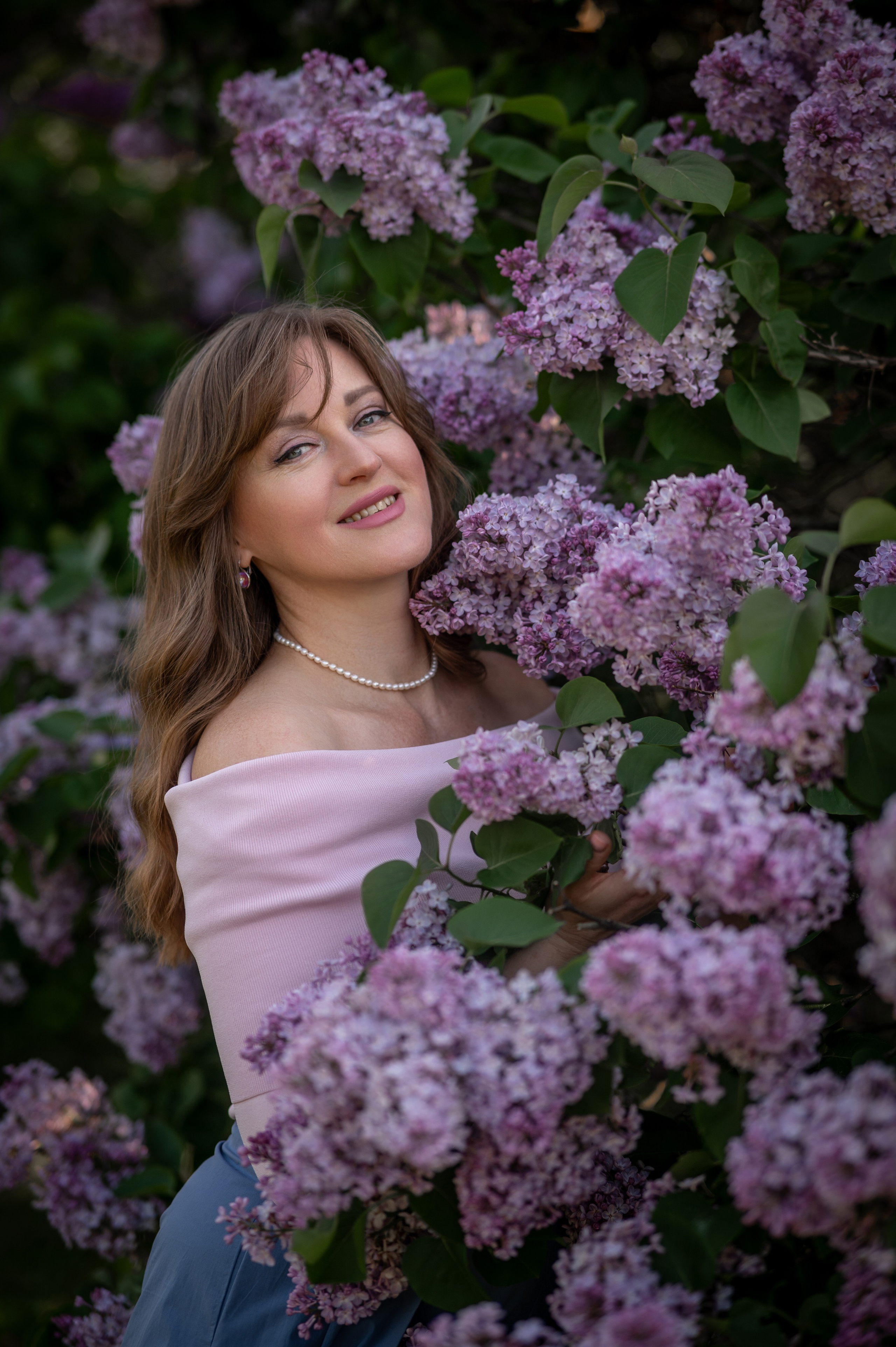 Марина в Сиреневом саду