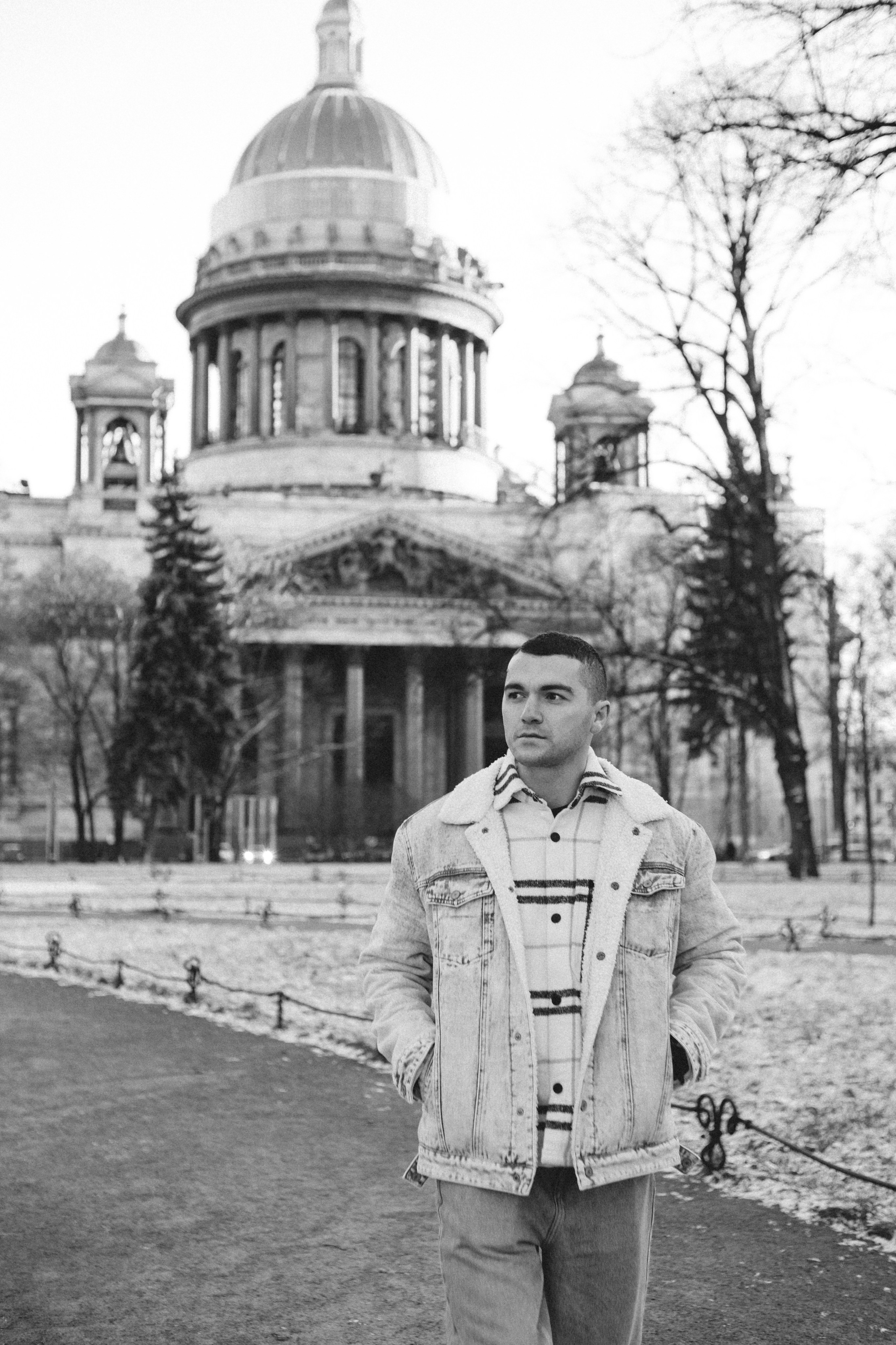 От Дворцовой к Исаакиевскому (зима). Фотограф в Санкт-Петербурге Кристина Брянская