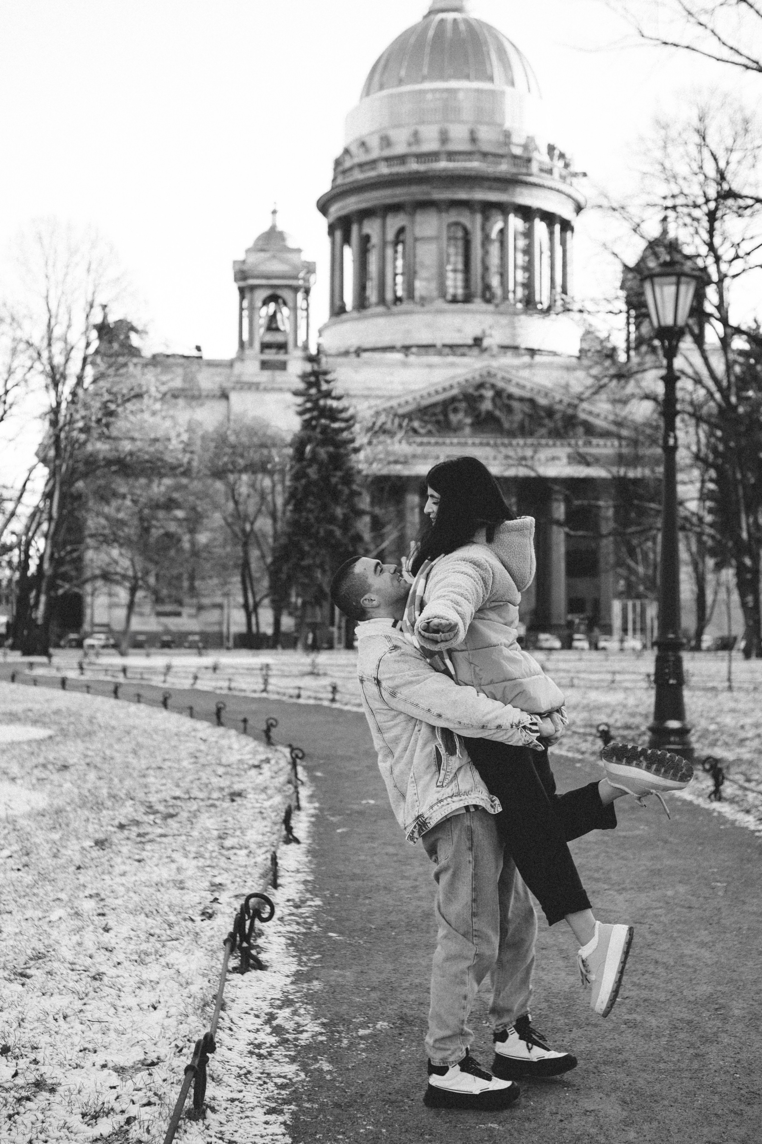 От Дворцовой к Исаакиевскому (зима). Фотограф в Санкт-Петербурге Кристина Брянская