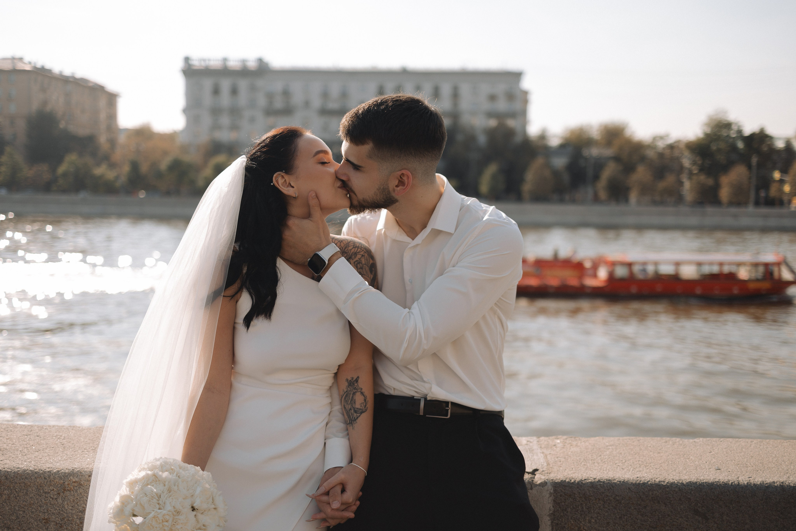 Милена и Филипп (2024). Свадебный и семейный фотограф в Москве Яна Шувалова