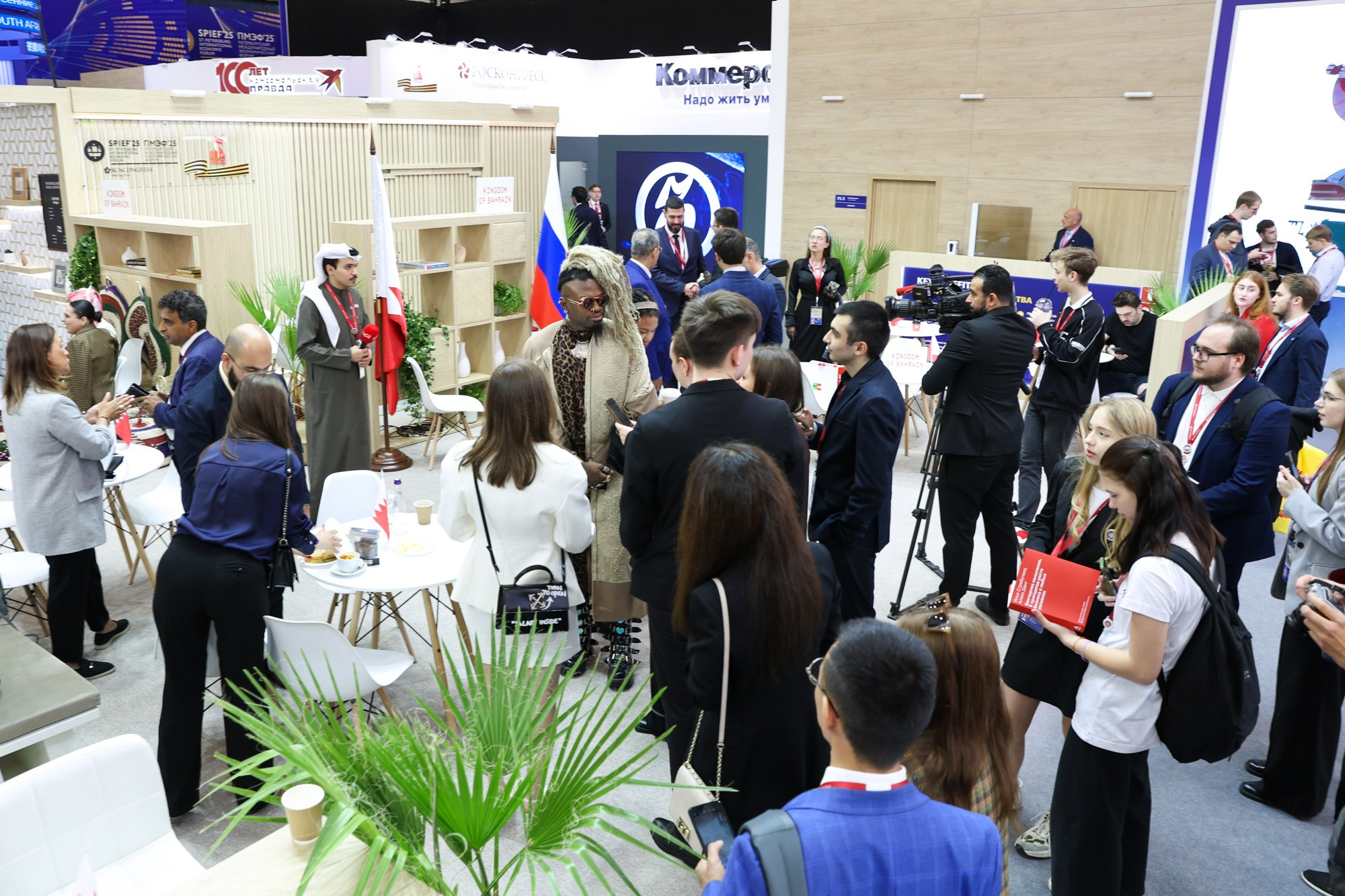 Стенд Королевства Бахрейн на ПМЭФ 2025. Фотограф Дарья Попова