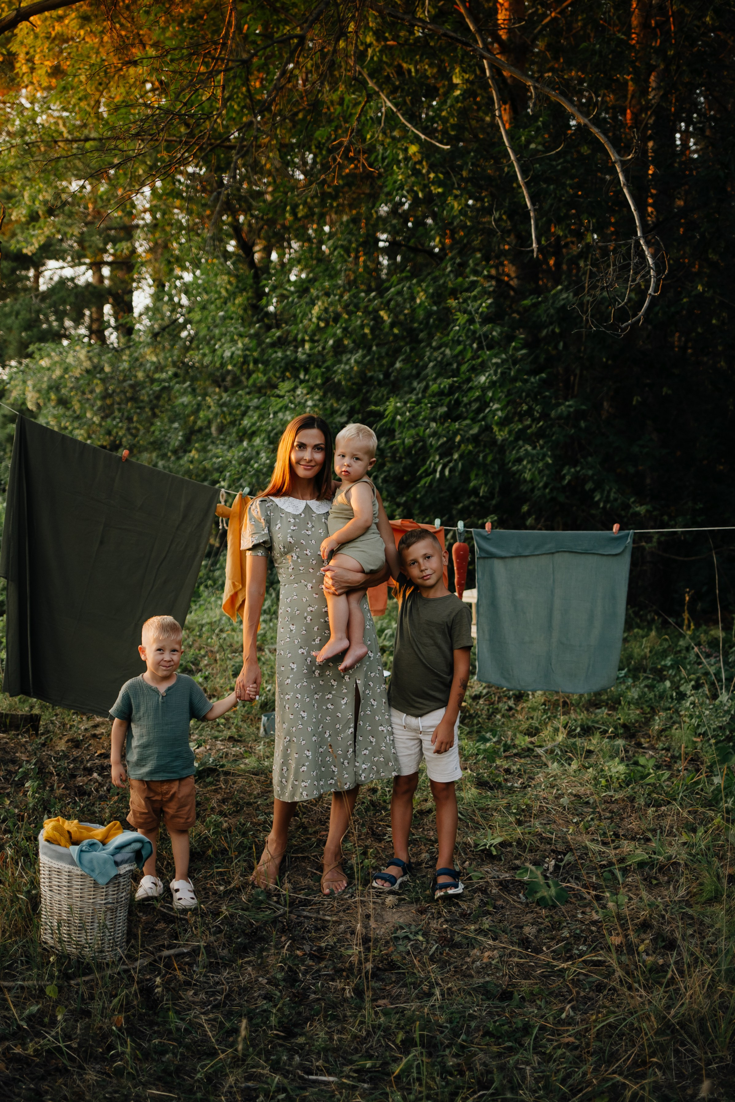 Семейная съемка на природе. Женский фотограф в Саратове Анастасия Вишневская