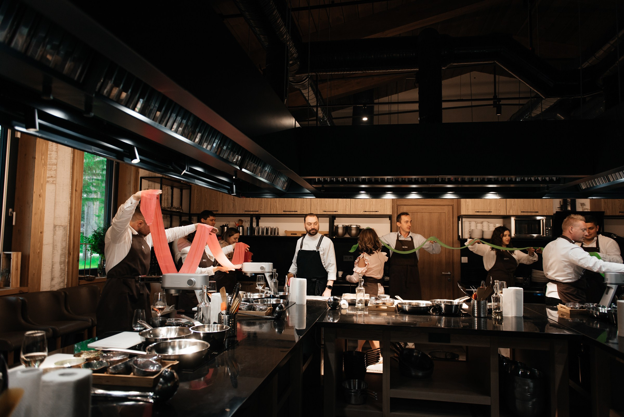 свадебный ужин в ресторане Чаща в Охта парке