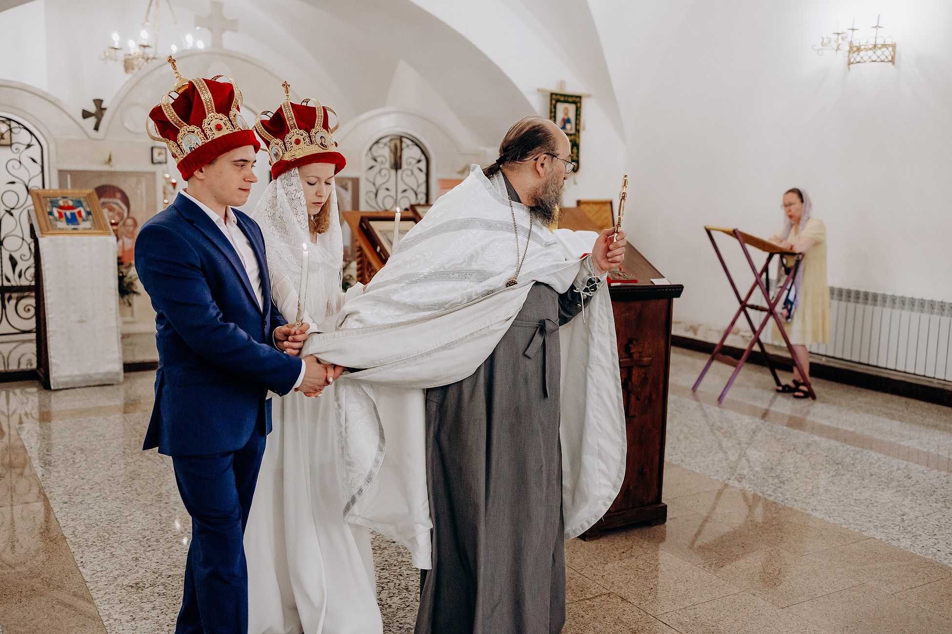 Венчание в Храме Петра и Павла. Семейный фотограф в Пензе Мария Левина