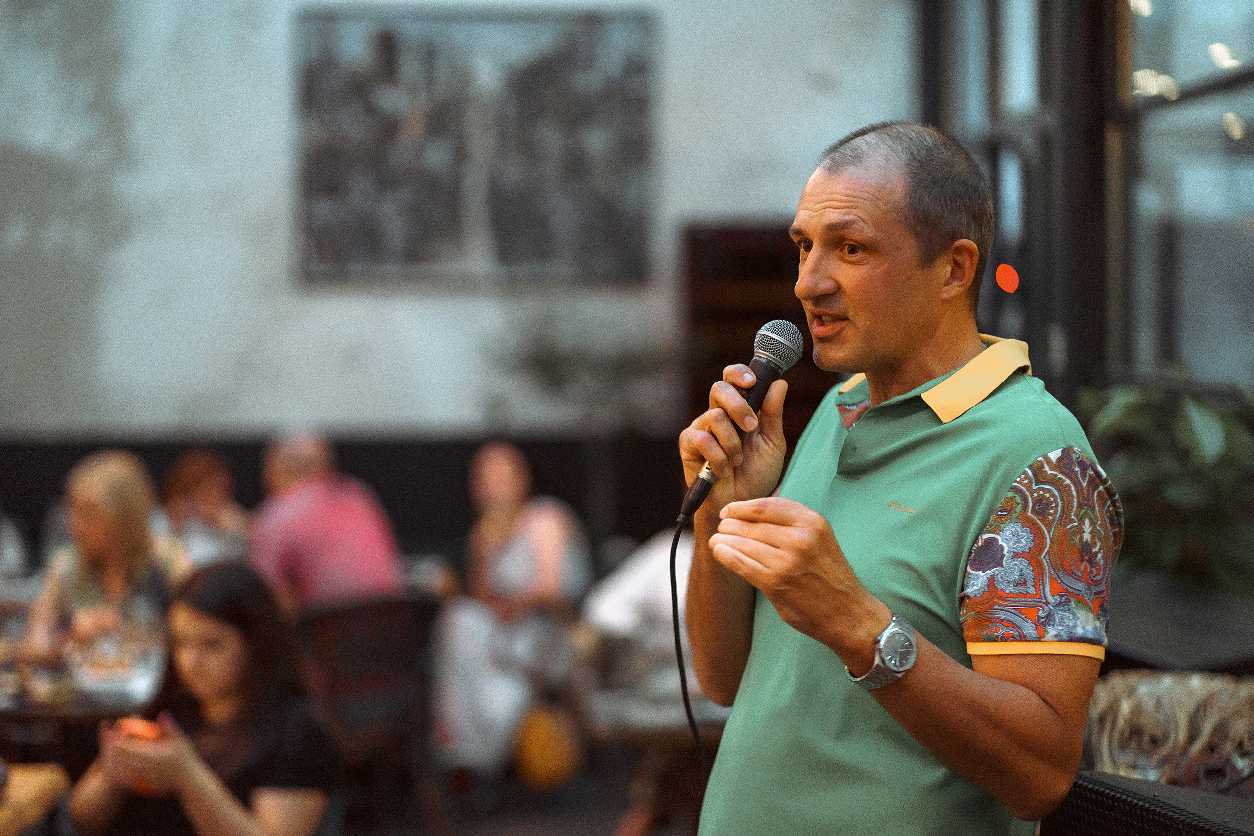 Вечер с виноделом. Усадьба Александровская. Фотограф Николай Владимиров