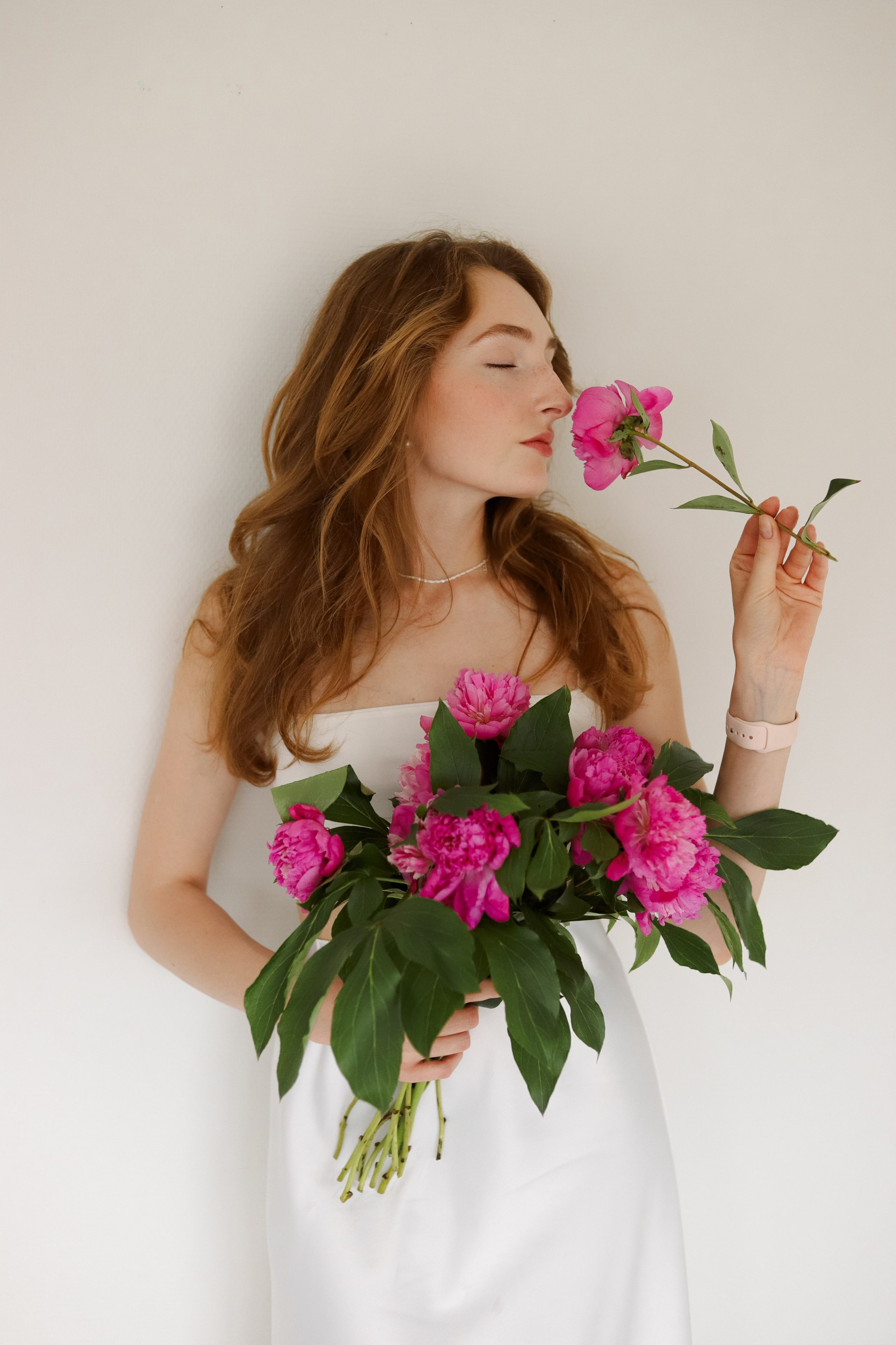 Яна — Живые пионы. Kate Bunny | фотограф и видеограф в Люберцах