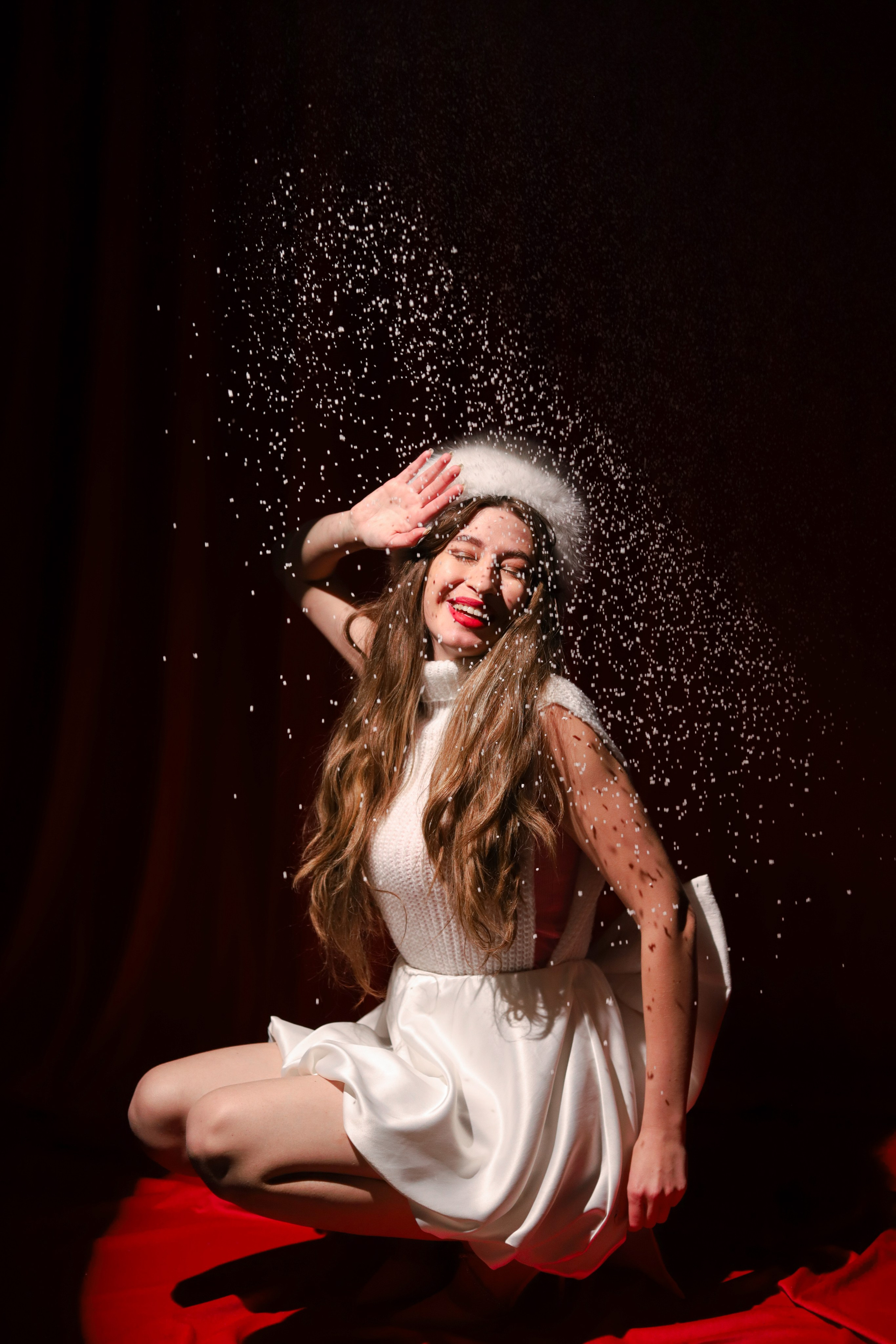 Фотодень — красные шторы. Kate Bunny | фотограф и видеограф в Люберцах