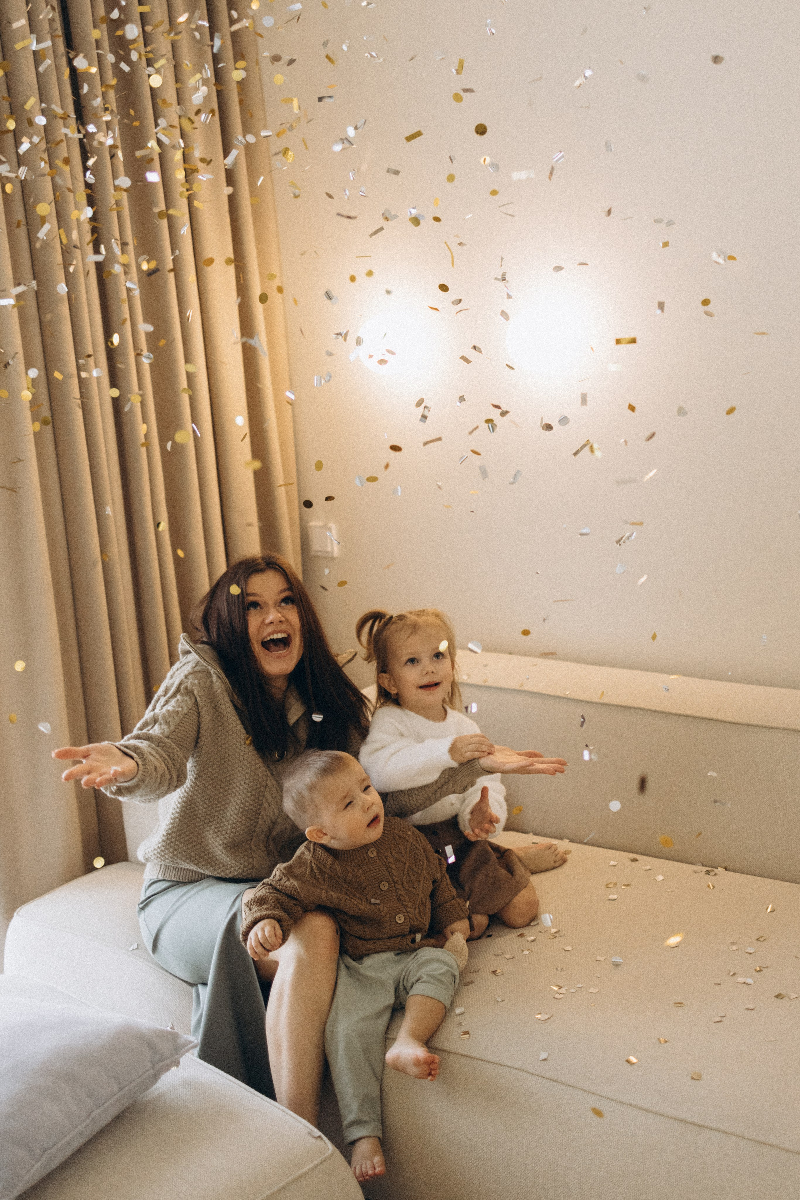 Новый года дома. Семейный и детский фотограф в Тюмени Вика Алленова