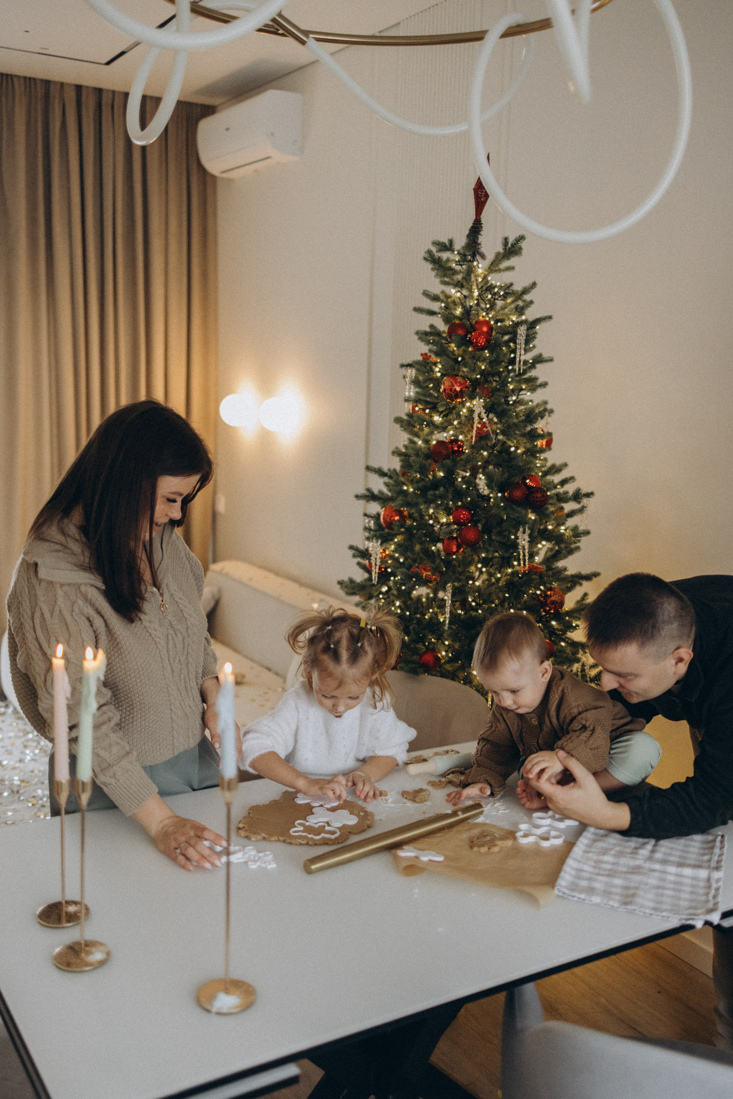 Новый года дома. Семейный и детский фотограф в Тюмени Вика Алленова